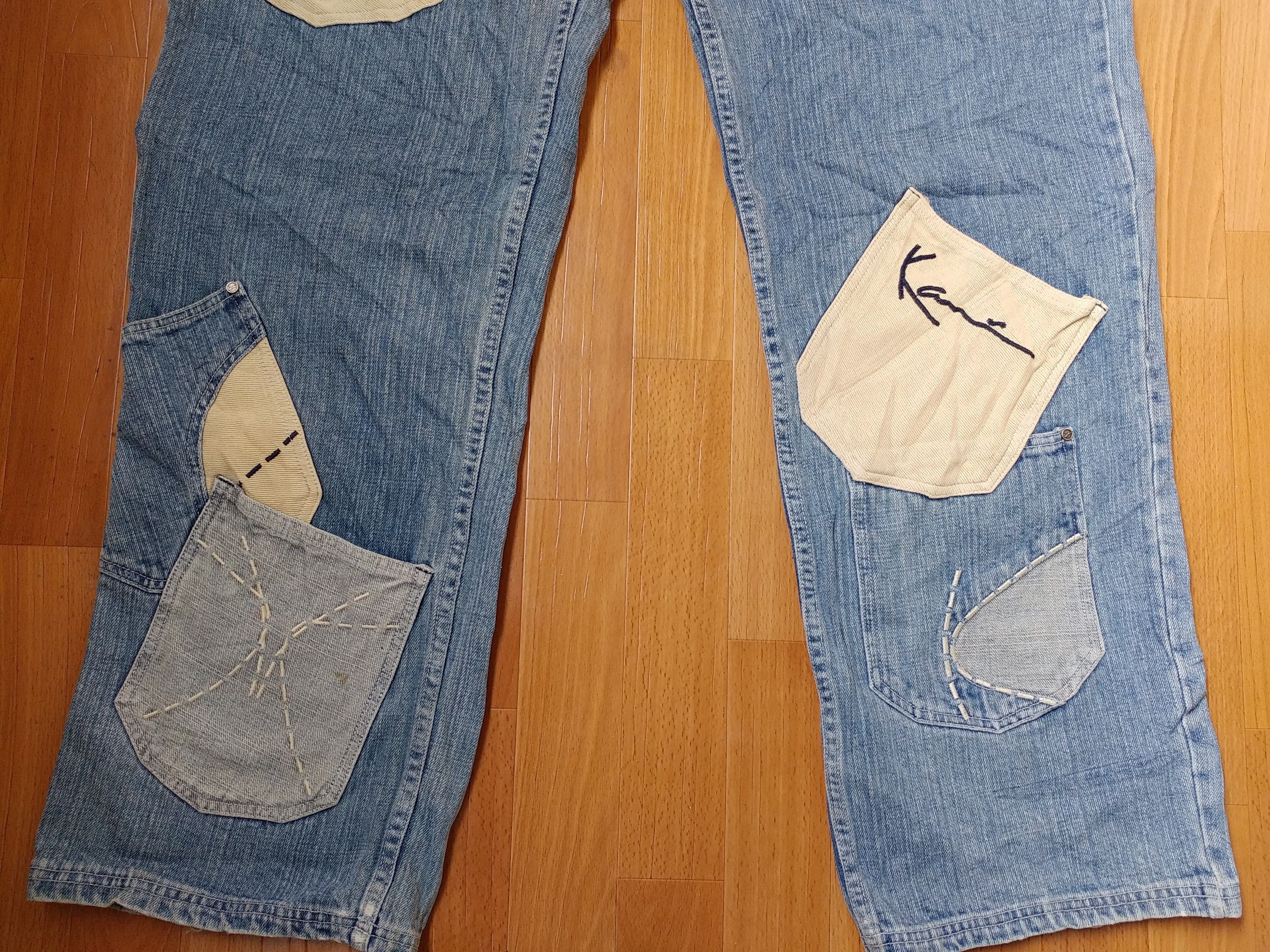 Karl Kani KARL KANI jeans, baggy, vintage Kani jeans, 90s hip hop W 34 Size US 34 / EU 50 - 9 Thumbnail