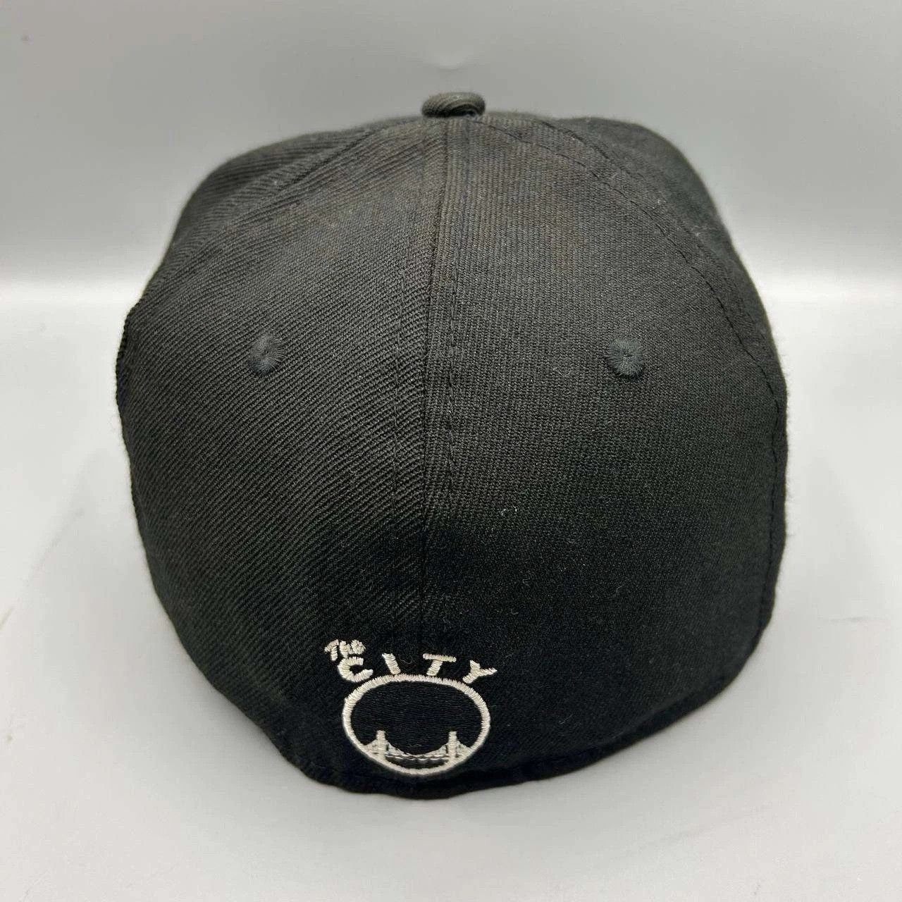New Era Golden State Warriors GSW Hat Men 7 Black NBA Fitted Wool Size ONE SIZE - 8 Thumbnail