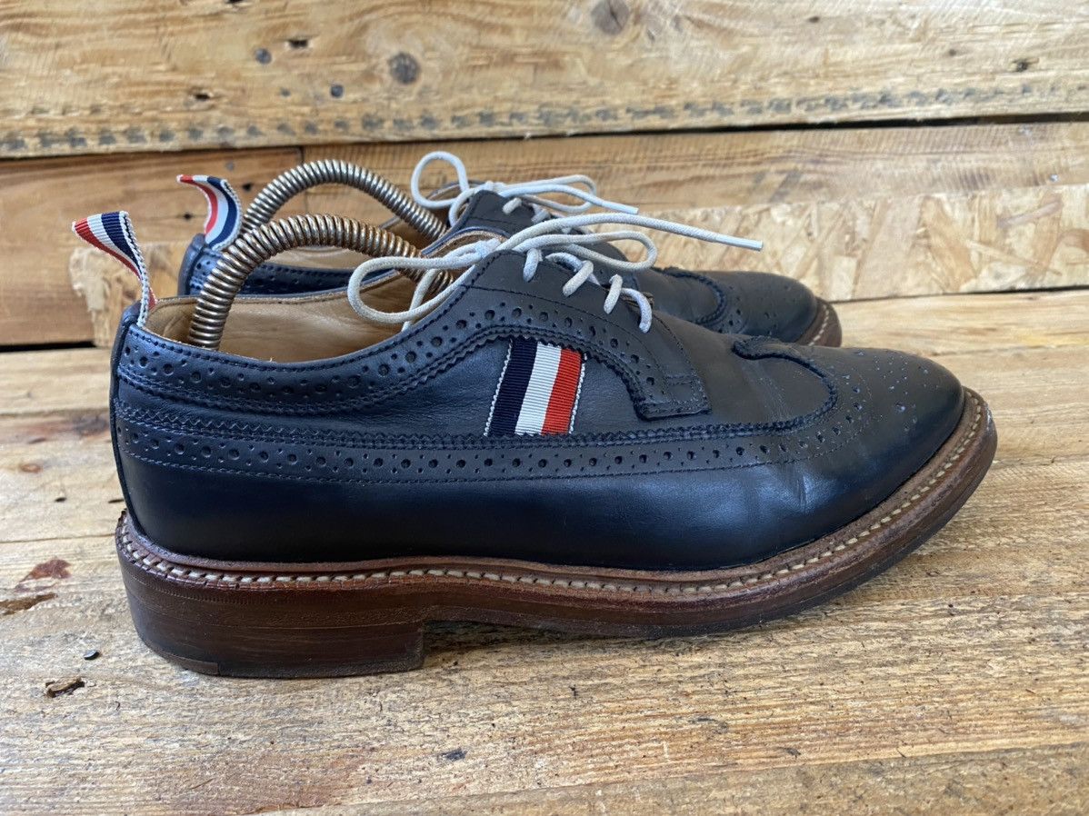 Designer × Thom Browne Thom Browne oxford navy blue leather shoes uk6 Size US 7 / EU 40 - 8 Thumbnail