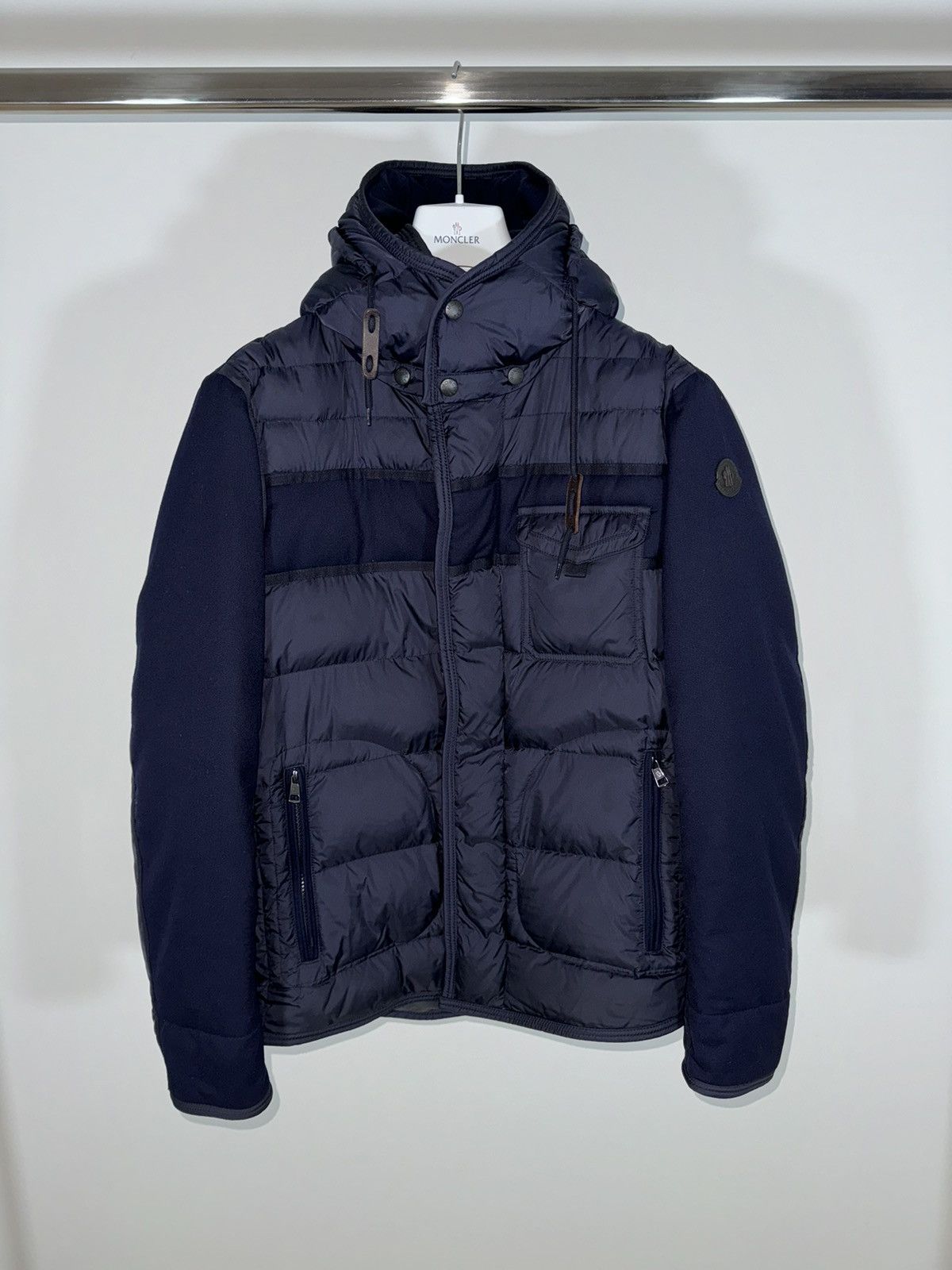 Moncler Moncler jacket Ryan size 4 navy blue | Grailed