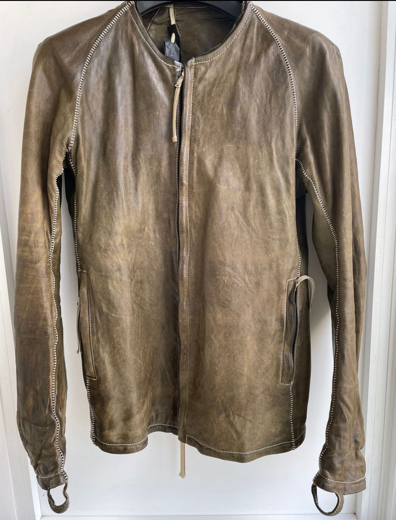 image of Boris Bidjan Saberi Bbs J2 F235 Jacket in Brown, Men's (Size Medium)