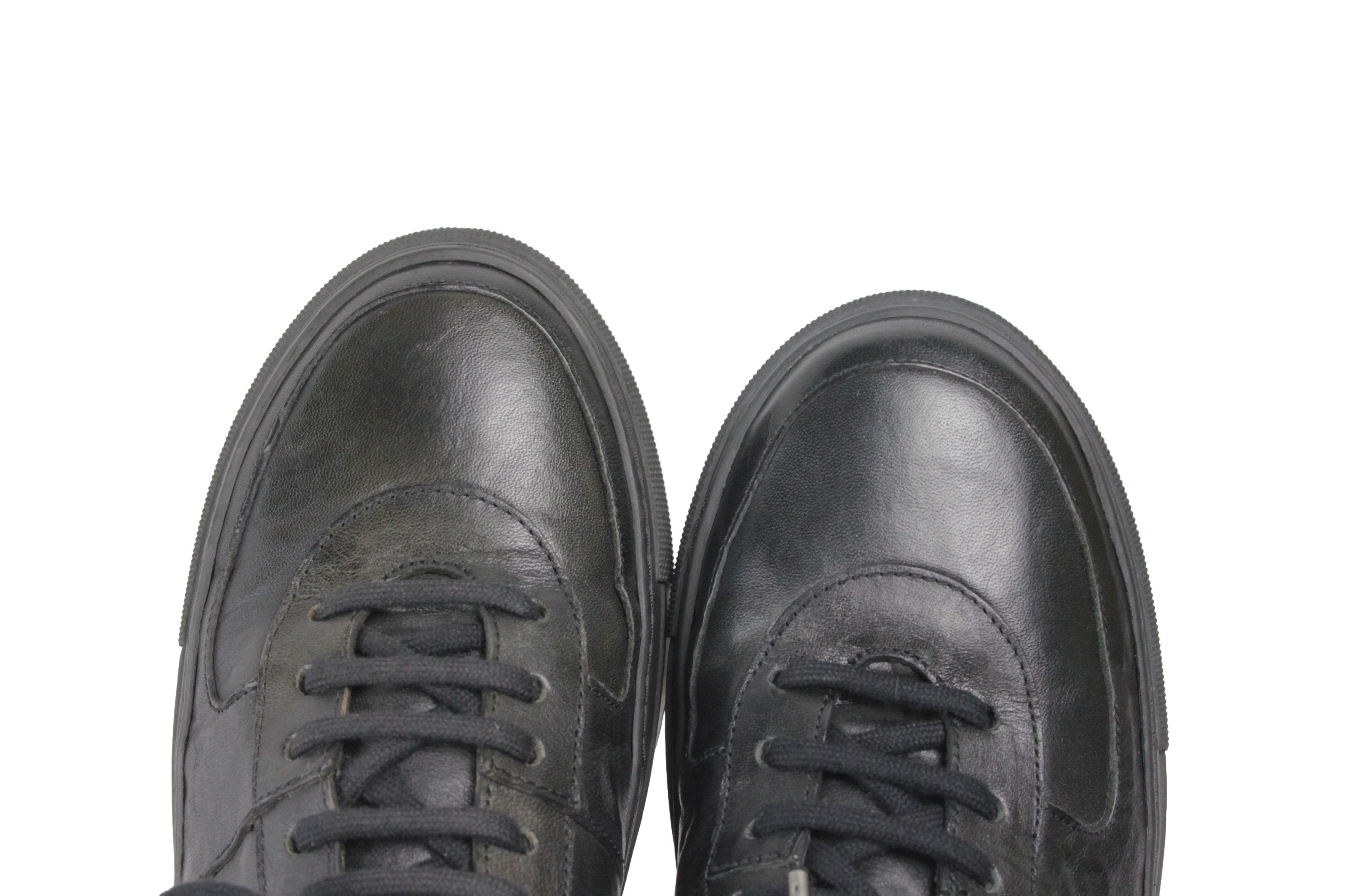 The Last Conspiracy Horse Leather Avant Garde Low Sneakers Size US 9 / EU 42 - 6 Thumbnail