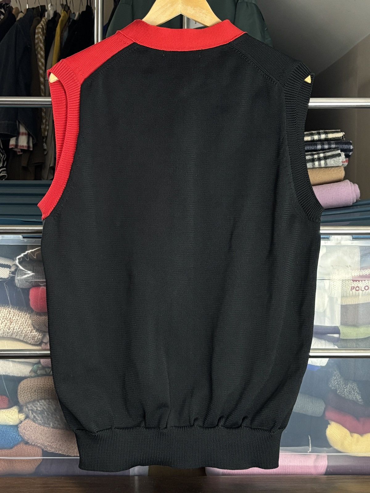 Comme des Garcons Comme Des Garcons Avant Garde CDG Rare Knit Vest Size US XL / EU 56 / 4 - 4 Thumbnail