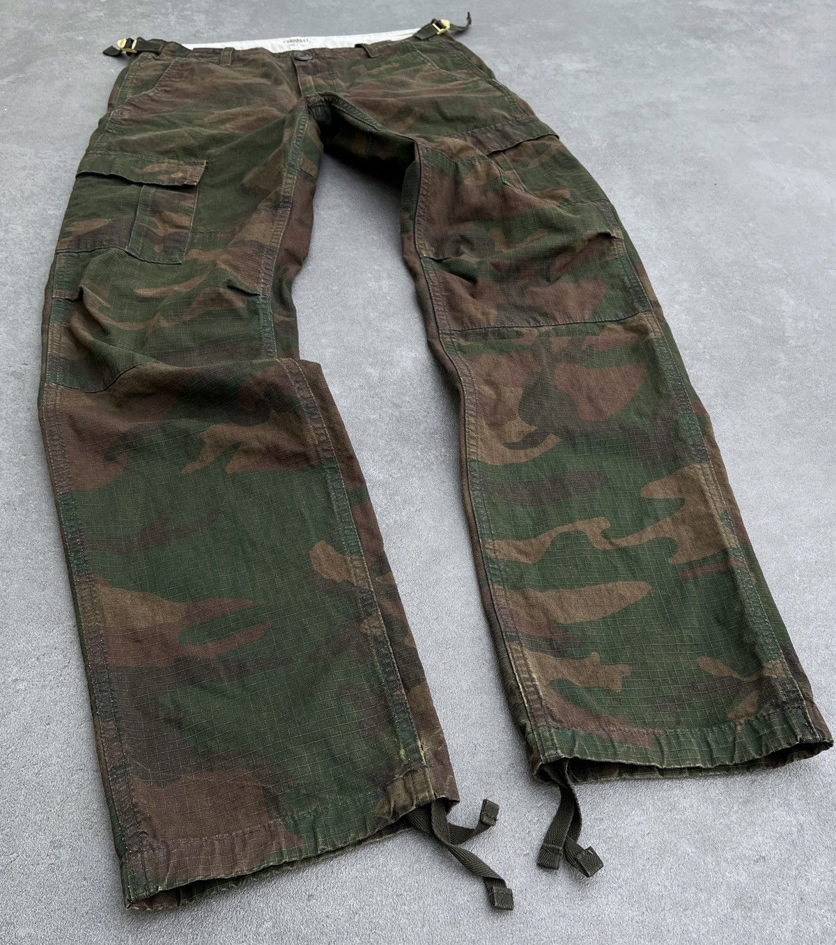 Carhartt × Carhartt Wip Vintage CARHARTT WIP Aviation Cargo Pants Size US 30 / EU 46 - 15 Thumbnail
