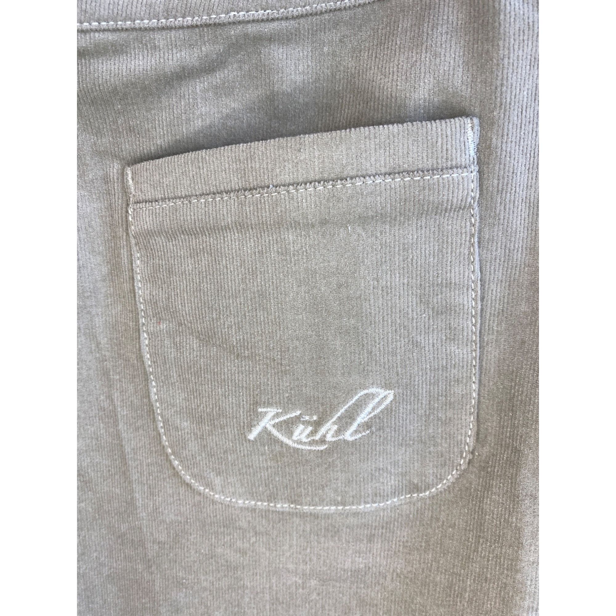 Kuhl NWT KUHL Streamline Snap Front Corduroy Skirt Khaki Women's Size 30" / US 8 / IT 44 - 12 Thumbnail