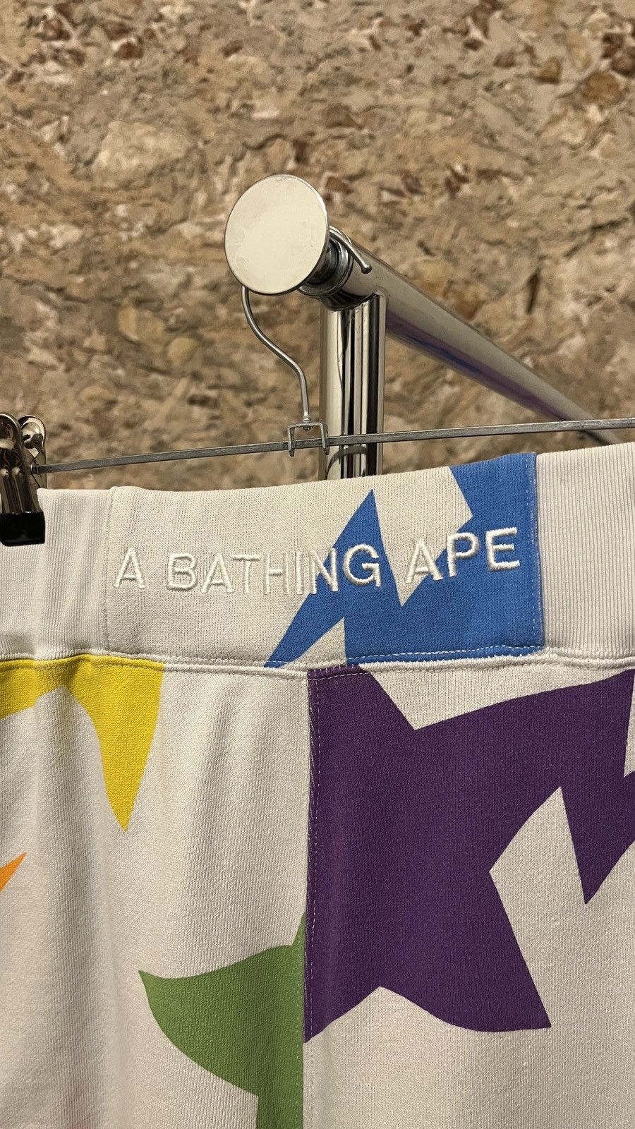 Bape Sta Pattern Wide Fit Sweat Shorts Size US 32 / EU 48 - 3 Thumbnail