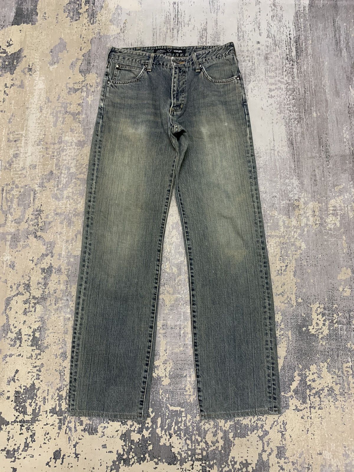 If Six Was Nine Vintage 90s Wrangler Jeans Rusty Straight Leg Denim Size US 30 / EU 46 - 1 Thumbnail