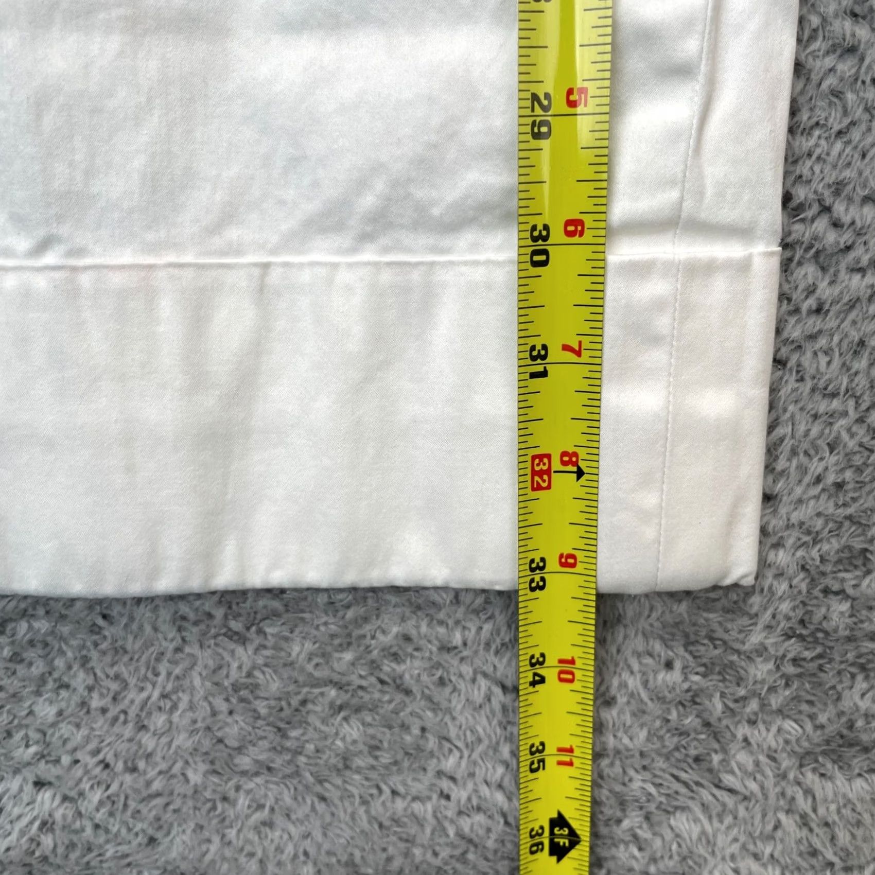 Jil Sander Jil Sander Pants Womens 40 White Cropped Cotton Satin Stretch Casual Classic Size 30" / US 8 / IT 44 - 7 Thumbnail