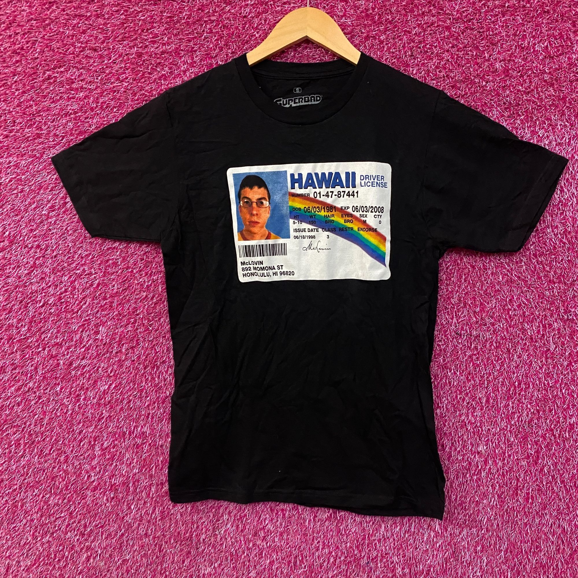 Ripple Junction Ripple Junction Superbad McLovin Driver License Graphic T-Sh Size US S / EU 44-46 / 1 - 1 Thumbnail
