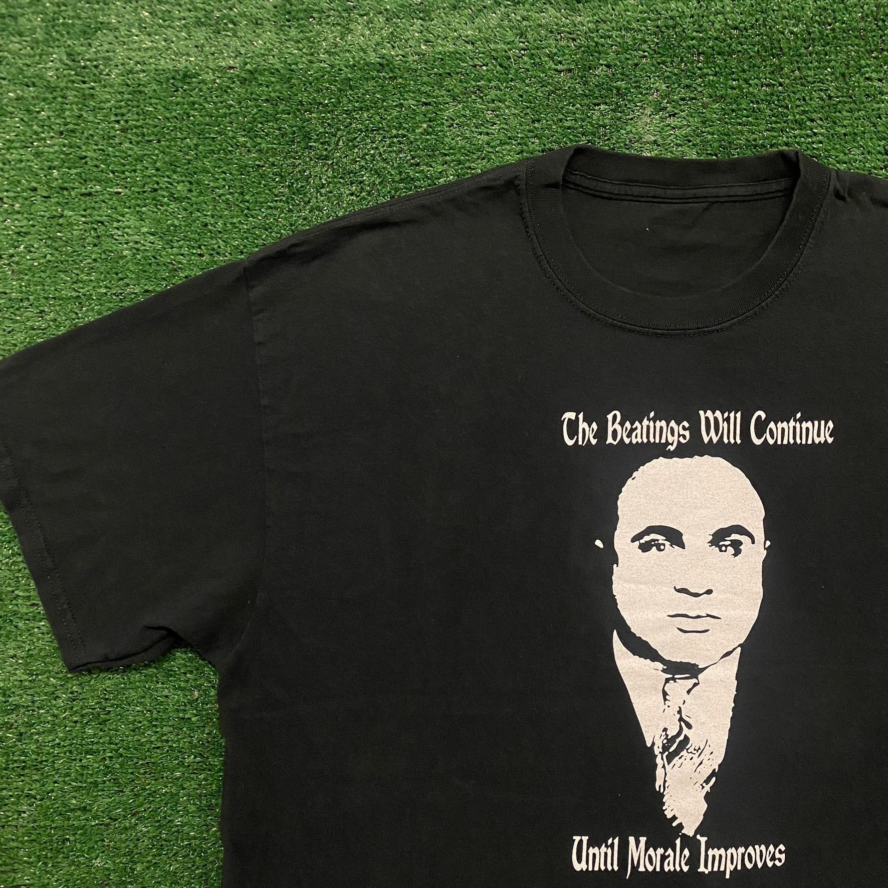Other Vintage Y2K Al Capone Gangster Essential Drill Trap Punk Tee Size US L / EU 52-54 / 3 - 2 Thumbnail