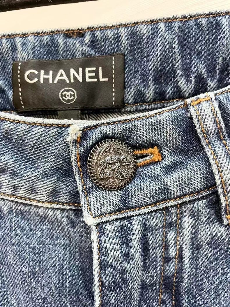 Chanel Chanel Fadyed jeans Nextarrow-2505 Size 42" / US 20 - 3 Thumbnail