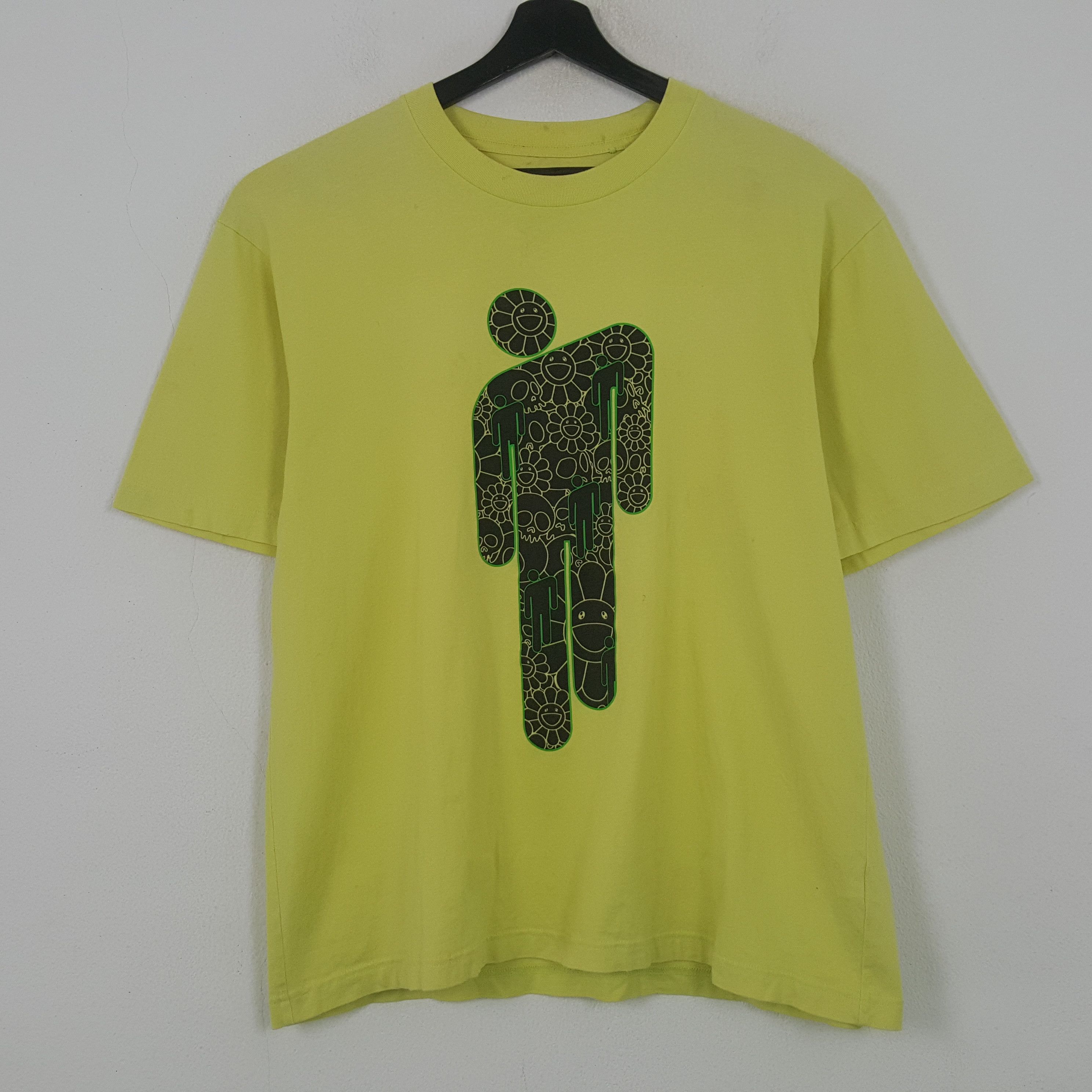 Billie Eilish × Takashi Murakami Billie Eilish X Takashi Kurakami Japanese Style Tshirt RR3 Size US L / EU 52-54 / 3 - 3 Thumbnail