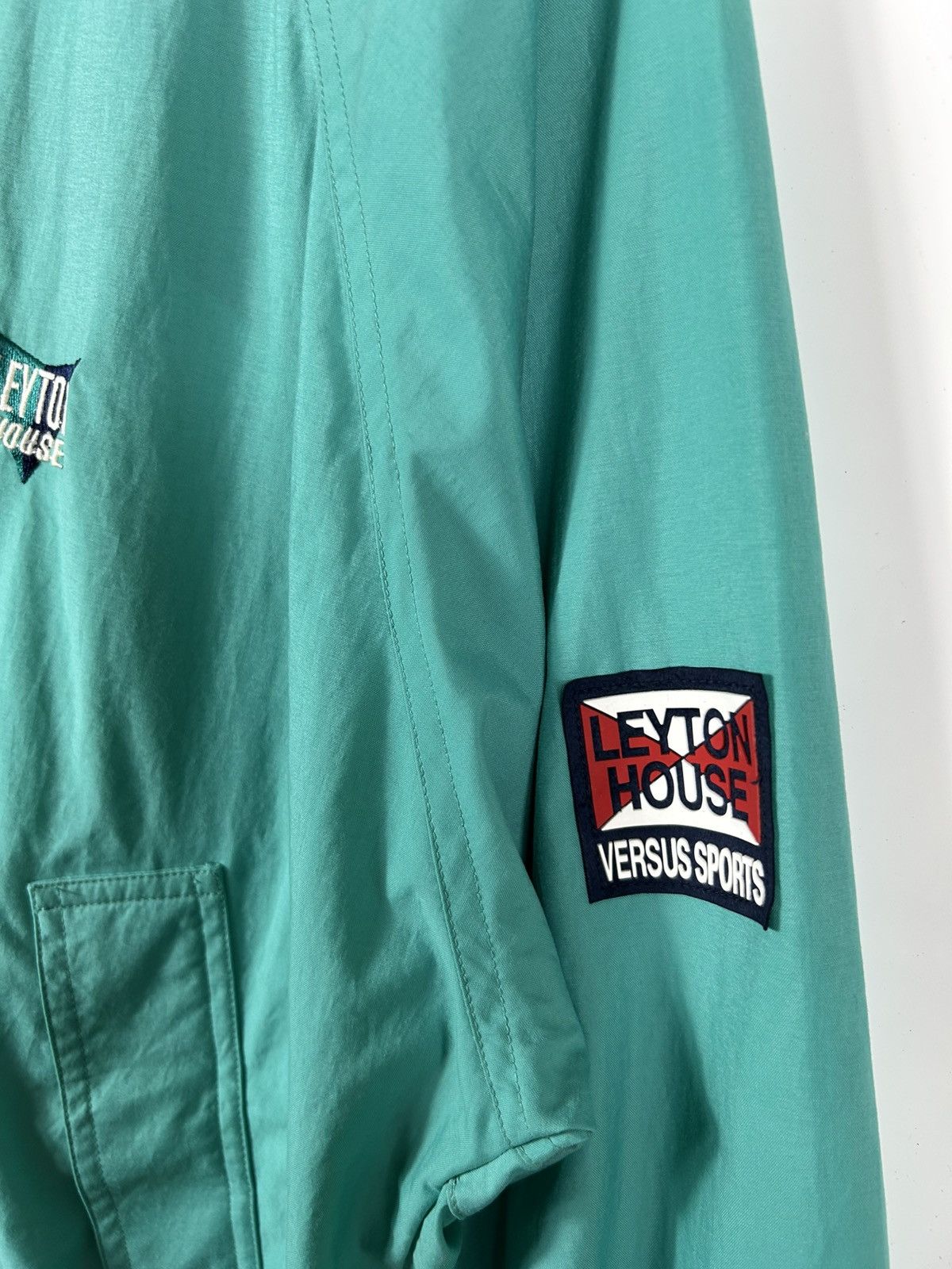Versus × Vintage ⚡️Vintage Leyton House Zipper Bomber Jacket Size US L / EU 52-54 / 3 - 6 Thumbnail