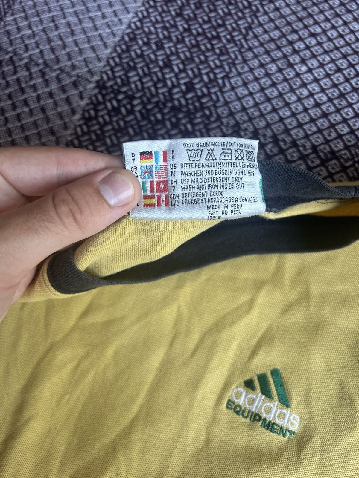 Adidas Adidas Equipment Basic T-shirt Small Logo Size M Sportswear Size US M / EU 48-50 / 2 - 5 Thumbnail