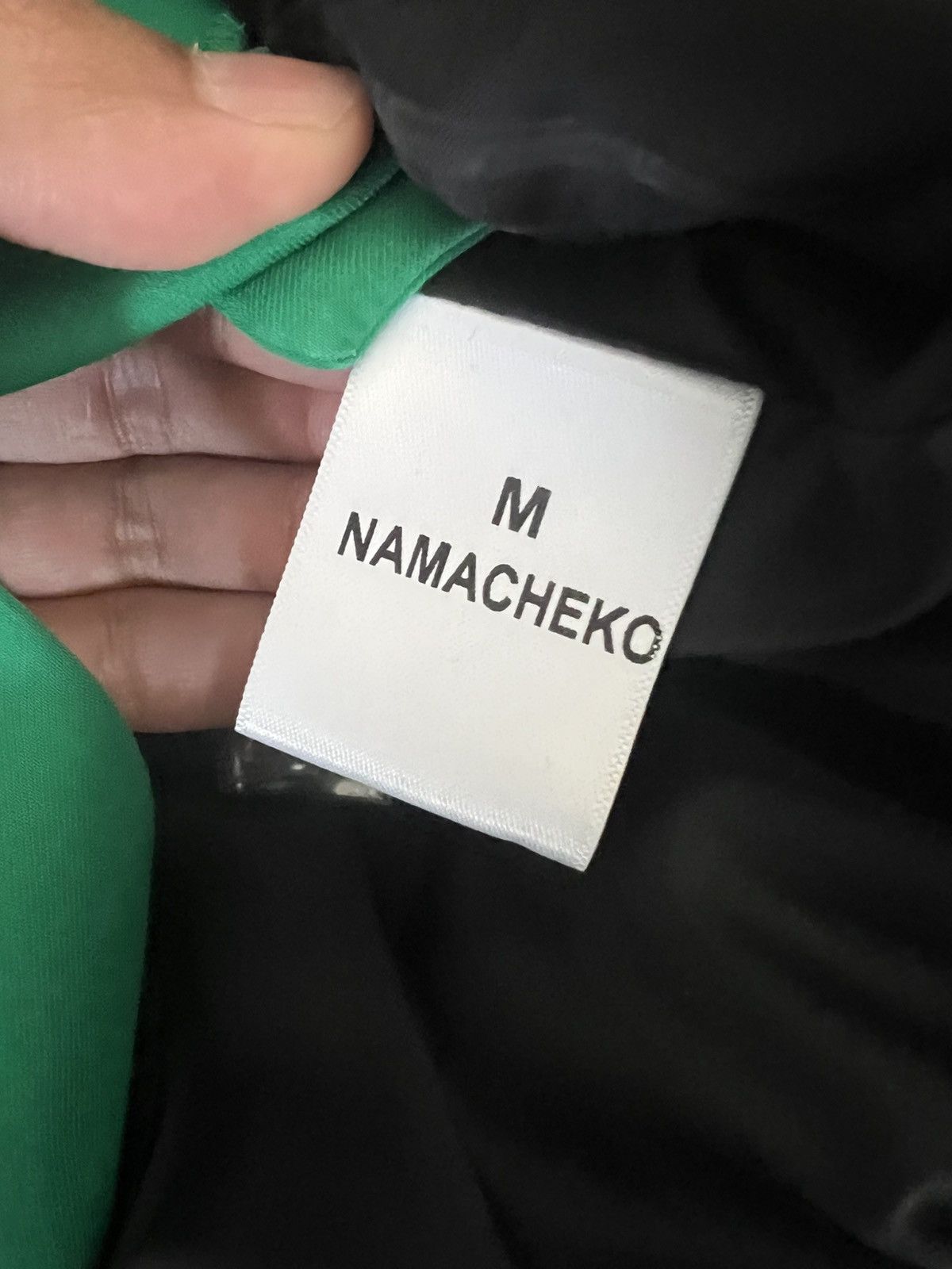 Namacheko BNWT SS20 Paayu Jacket “Emerald Green” Size US M / EU 48-50 / 2 - 6 Thumbnail
