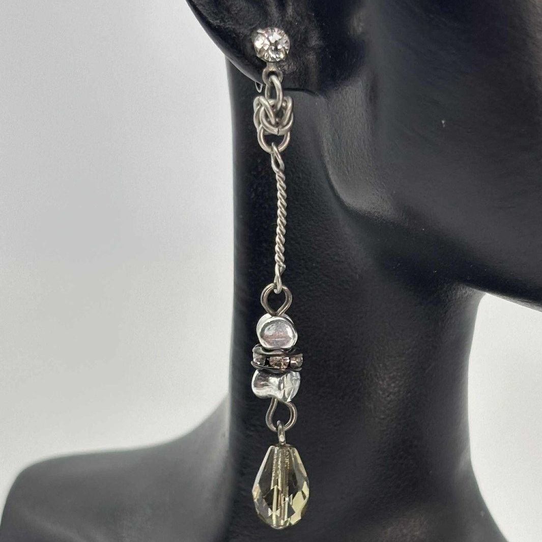 Other Silver Drop Earrings Size ONE SIZE - 1 Thumbnail