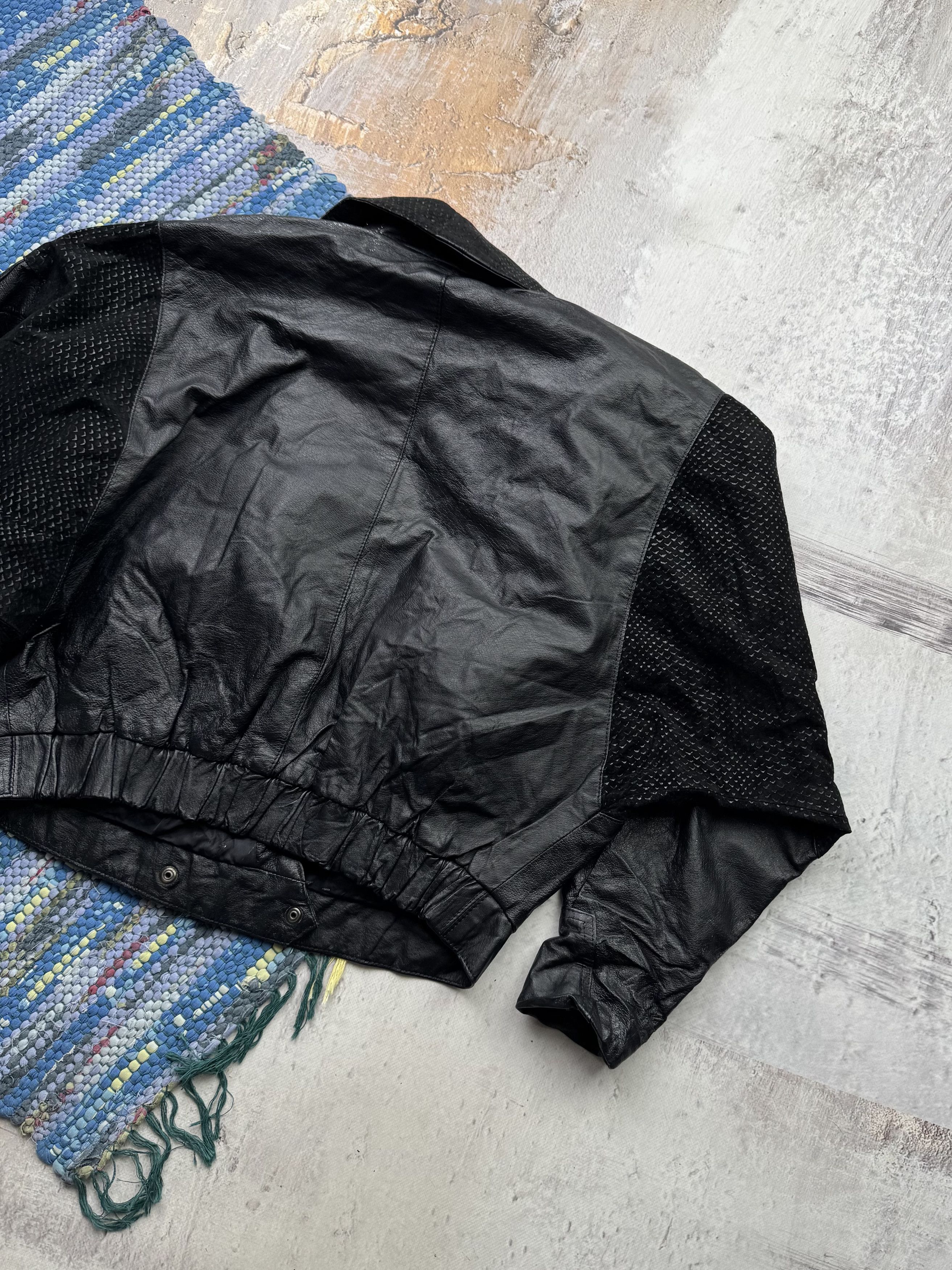Japanese Brand Vintage 80's Leather Jacket A241(25)D15 Size M / US 6-8 / IT 42-44 - 12 Thumbnail