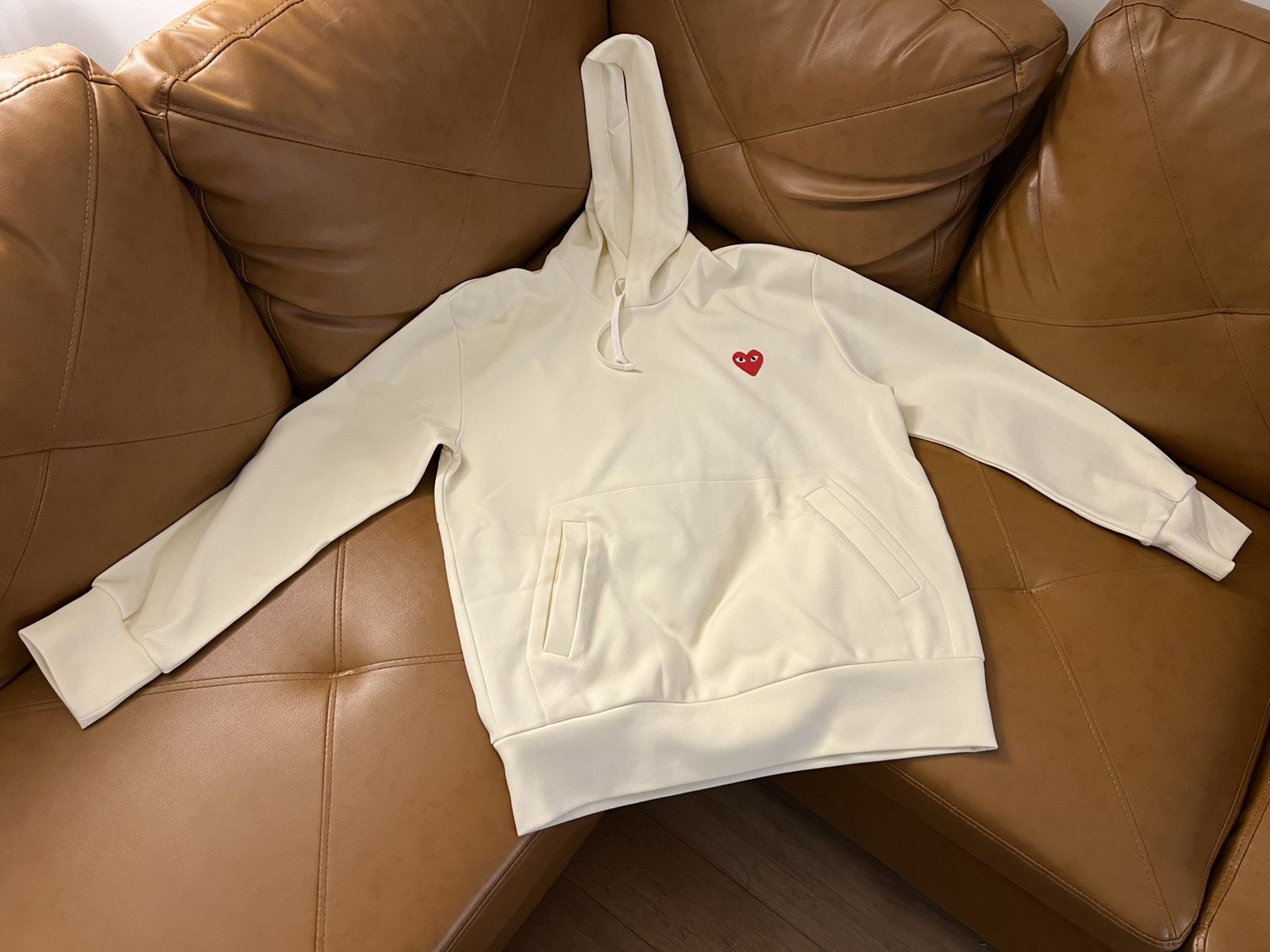 Comme des Garcons CDG Comme Des Garçons Yellow Lightweight Hoodie Size US L / EU 52-54 / 3 - 1 Thumbnail