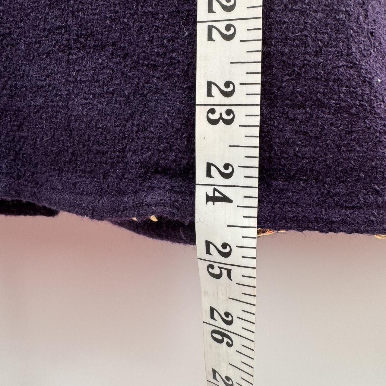 The Unbranded Brand Vintage Richard Carriere France Wool Tweed Blazer Sz 8 Size M / US 6-8 / IT 42-44 - 7 Thumbnail