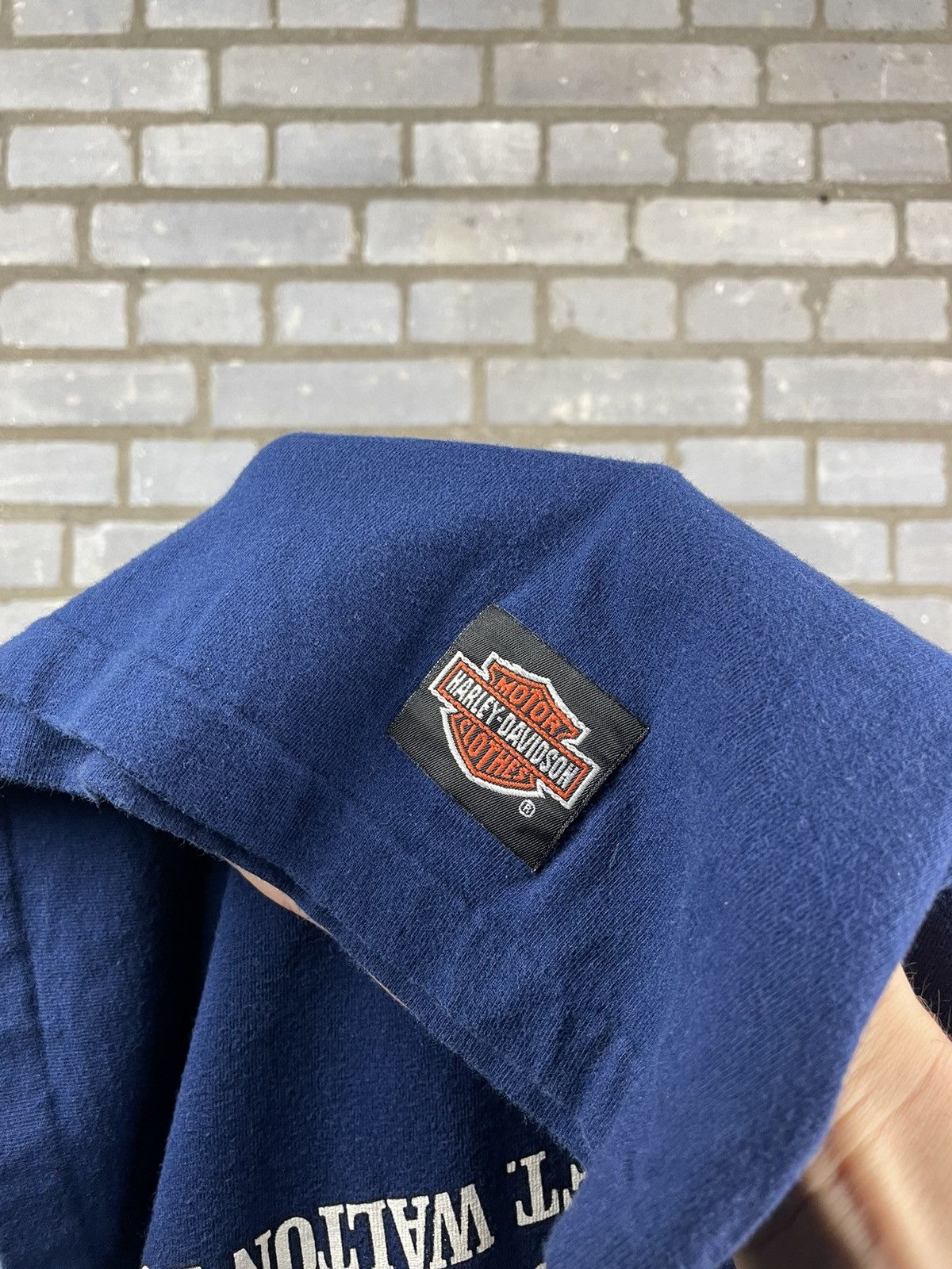Harley Davidson × Vintage Harley Davidson 3D emblem 80’s Made in USA vintage T-shirt Size US L / EU 52-54 / 3 - 7 Thumbnail