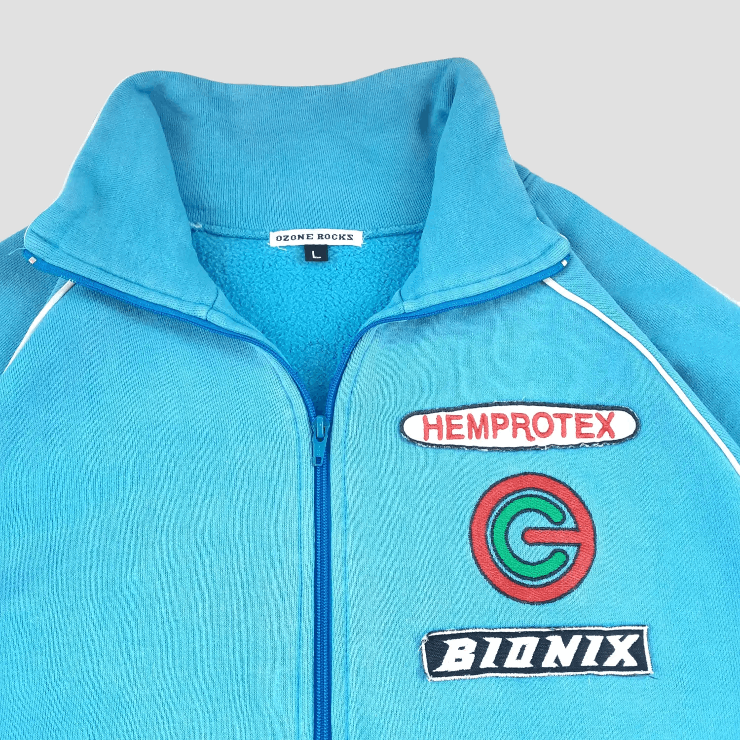 Hysteric Glamour Hysteric Glamour Ozone Rocks Bionix 90s Sweatshirt Tracktop Size US L / EU 52-54 / 3 - 3 Thumbnail