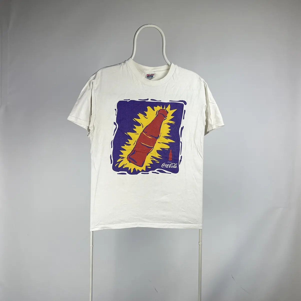 Band Tees Vintage Coca Cola Tshirt bootle size Medium Size US M / EU 48-50 / 2 - 1 Thumbnail