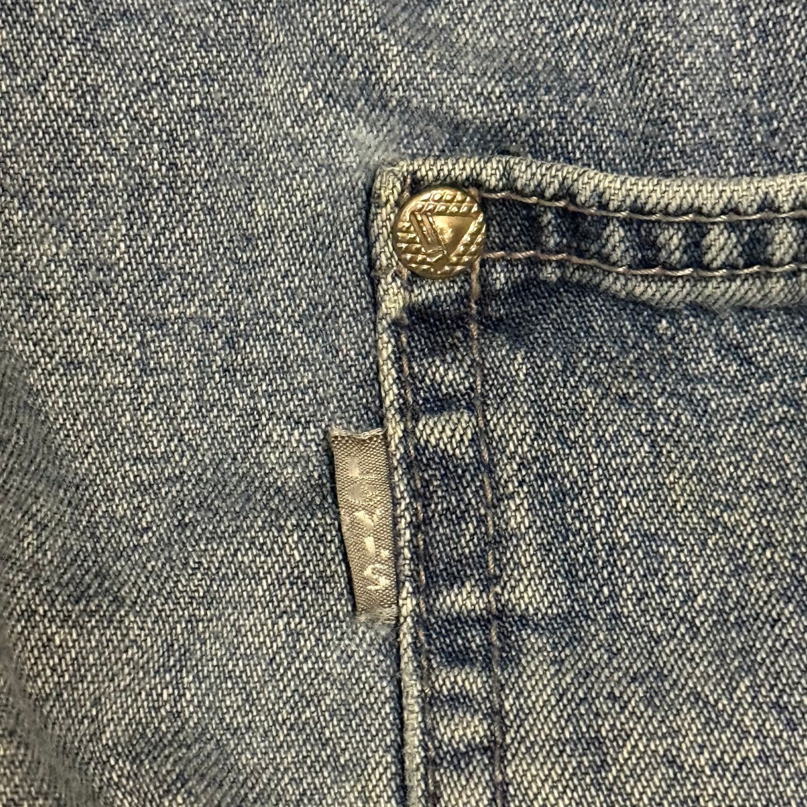 Levi's × Vintage Vintage Levi's Silvertab Baggy Carpenter Fit Jeans 38x30 Size US 38 / EU 54 - 4 Thumbnail