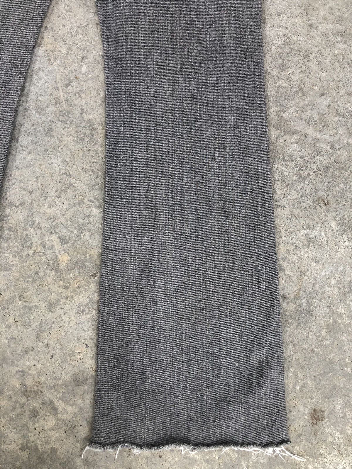 If Six Was Nine Japanese Lee Flared Jeans Distressed Jeans Size US 31 - 12 Thumbnail