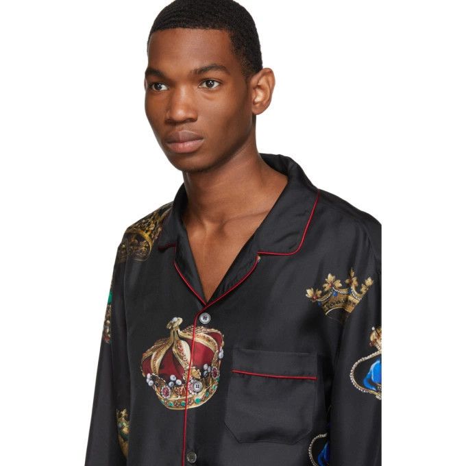 Dolce & Gabbana o1y0125 Patterned Shirt in Multicolor Size US S / EU 44-46 / 1 - 4 Thumbnail