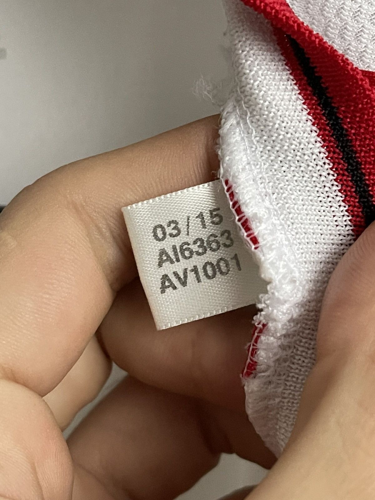 Adidas 2015/2016 Adidas Manchester United Soccer Jersey Kit Shirt Size US L / EU 52-54 / 3 - 9 Thumbnail