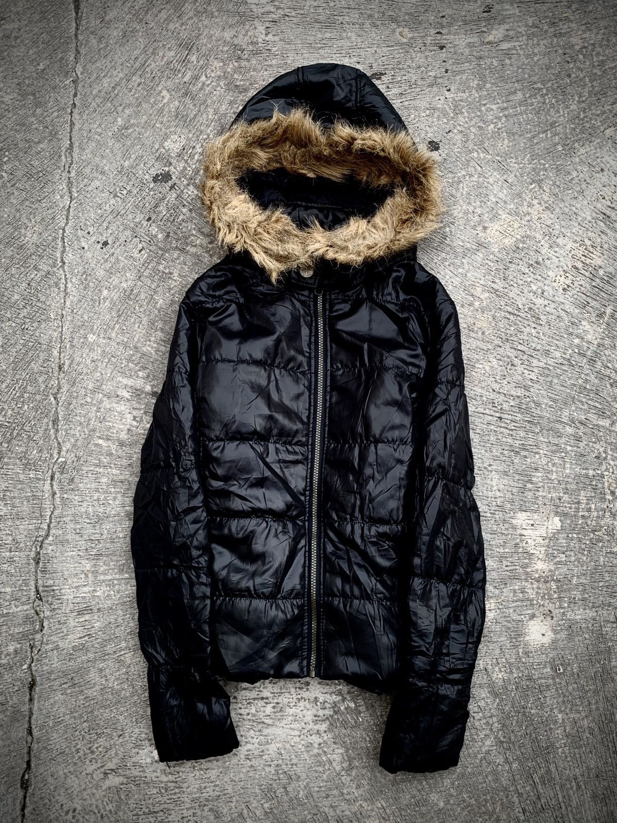 14th Addiction 2000s Quilted Fauxfur Vkei Style Jacket Size US M / EU 48-50 / 2 - 1 Thumbnail