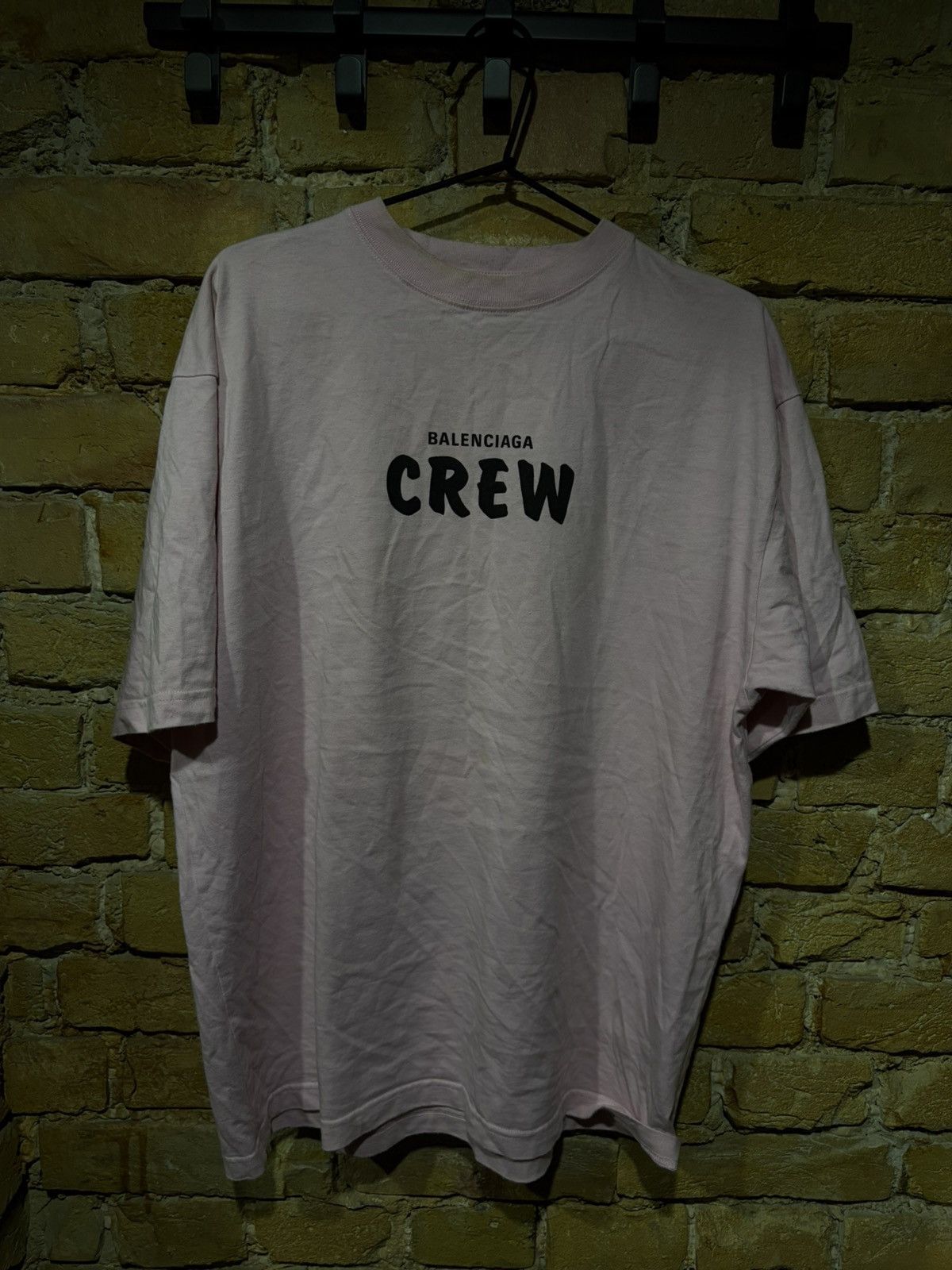 Balenciaga balenciaga crew tshirt Size US L / EU 52-54 / 3 - 1 Thumbnail