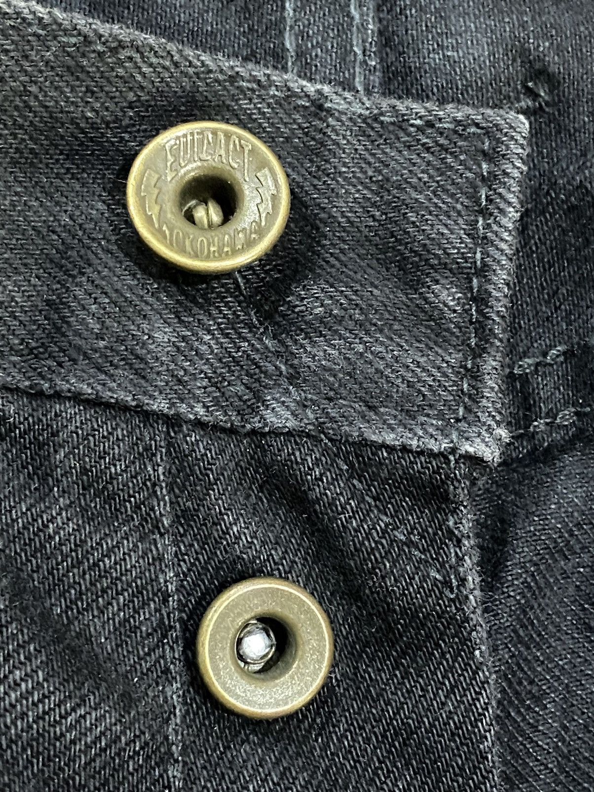 Designer The Evilact Redline Black Denim Jeans W32” Size US 32 / EU 48 - 16 Thumbnail