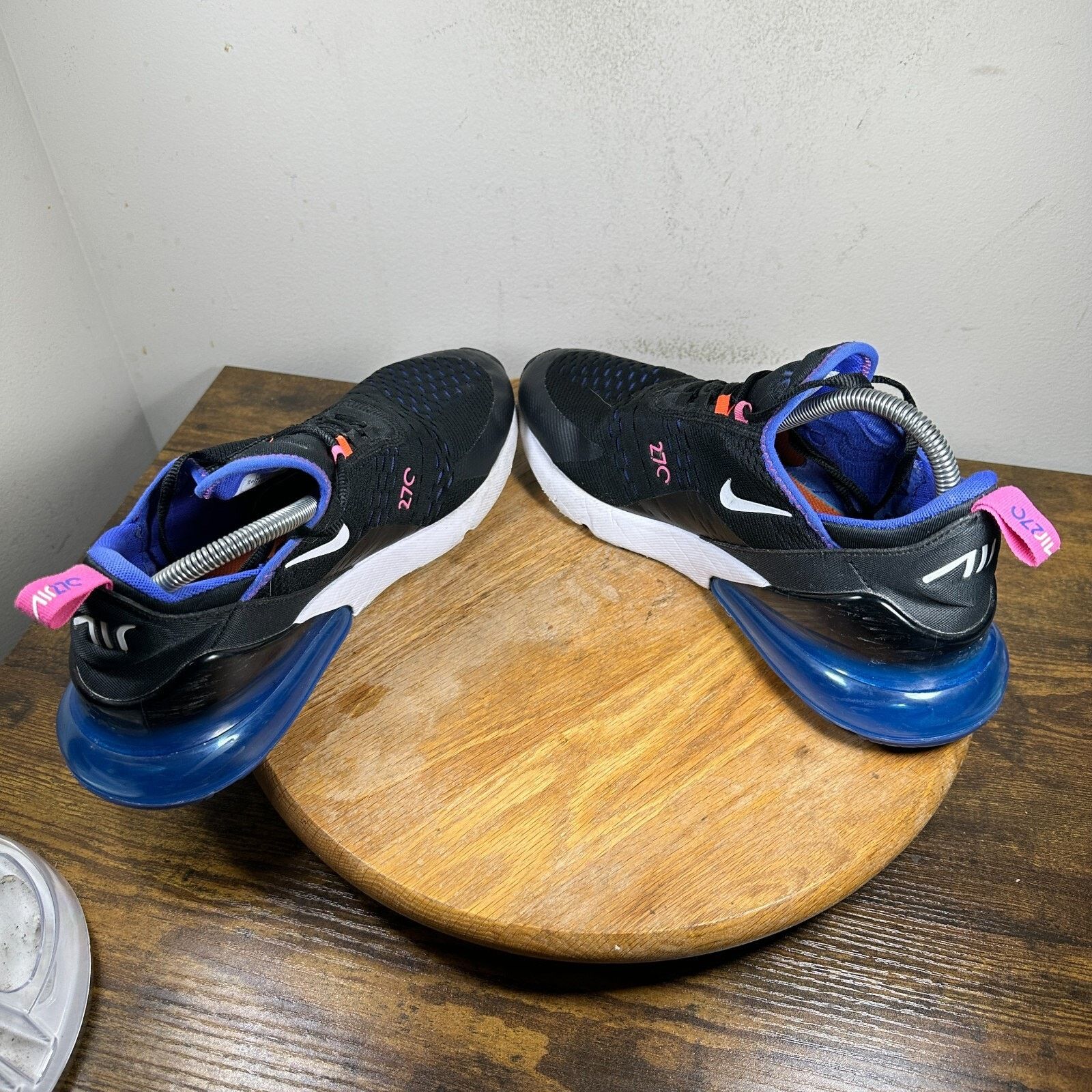 Nike Nike Air Max 270 Black Blue Men's Size 9 Shoes DC1858-001 Size US 9 / EU 42 - 5 Thumbnail