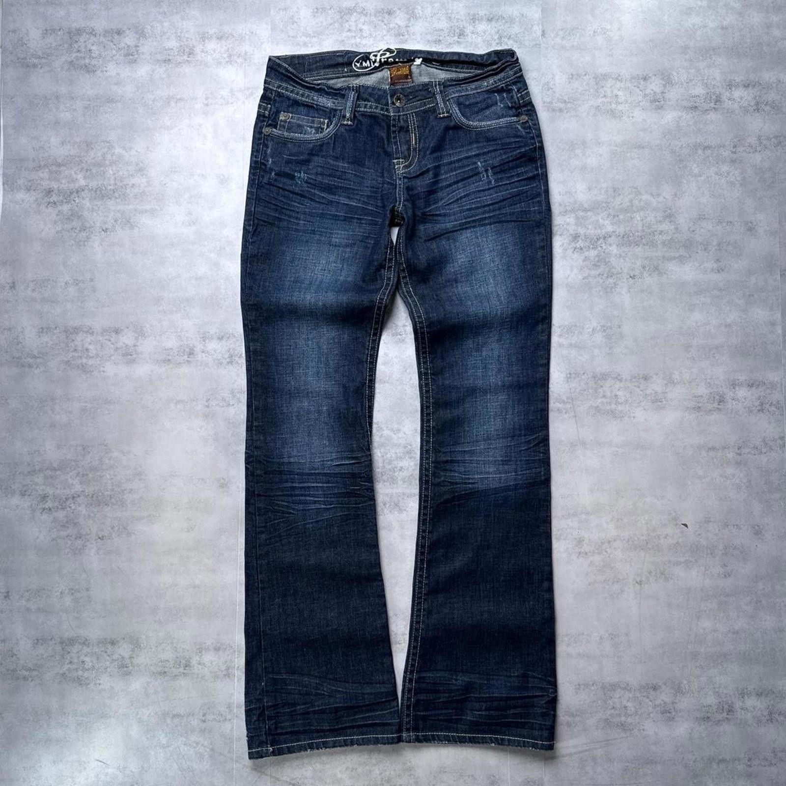 Other Y2K YMI Premium Boot Cut Flared Denim 00s Jeans Size 28" / US 6 / IT 42 - 2 Thumbnail