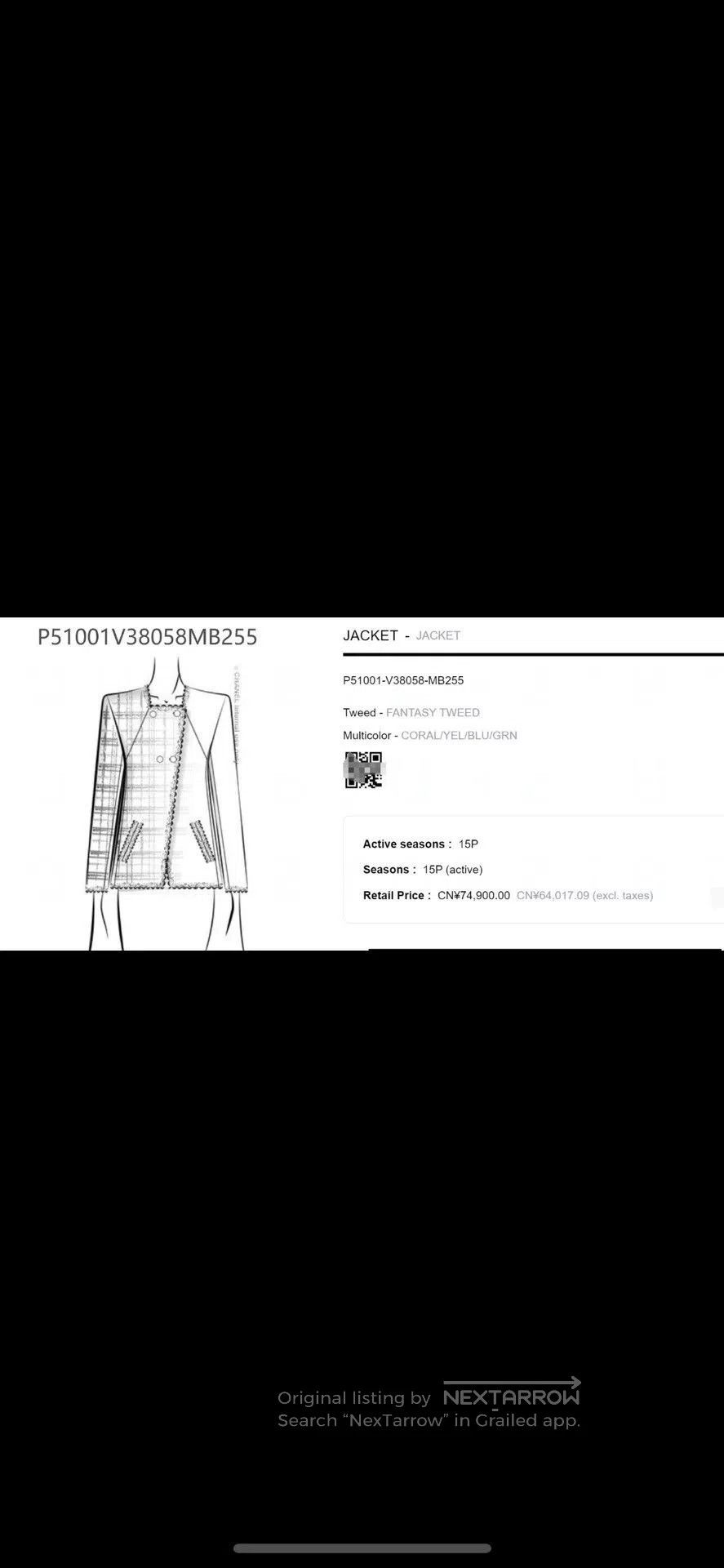 Chanel Chanel Colorful Mosaic Tweed Jacket. Size XXS / US 00 / IT 34 - 7 Thumbnail