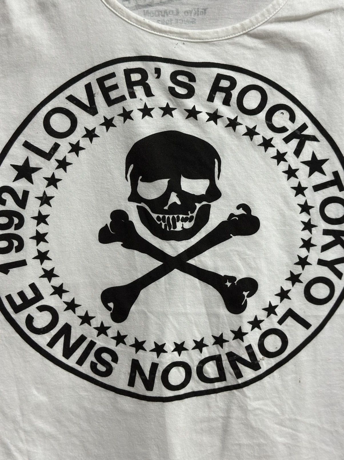 Japanese Brand Vintage Super Lover Tokyo London Punk Tank Top Tee Size US M / EU 48-50 / 2 - 2 Thumbnail