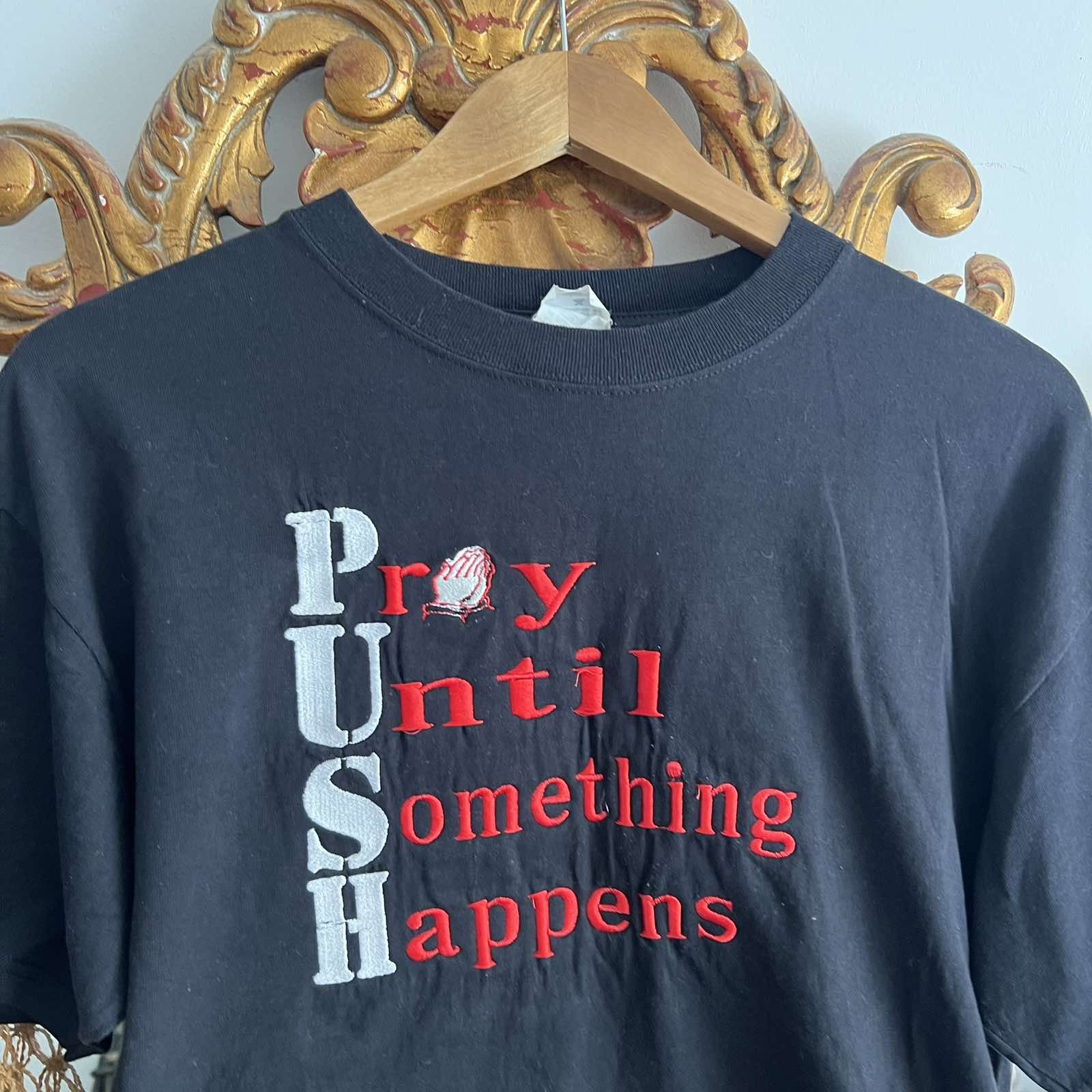Other 2000s Y2K Vintage Revelations Christian God Jesus Tee Sz L Size US L / EU 52-54 / 3 - 4 Thumbnail