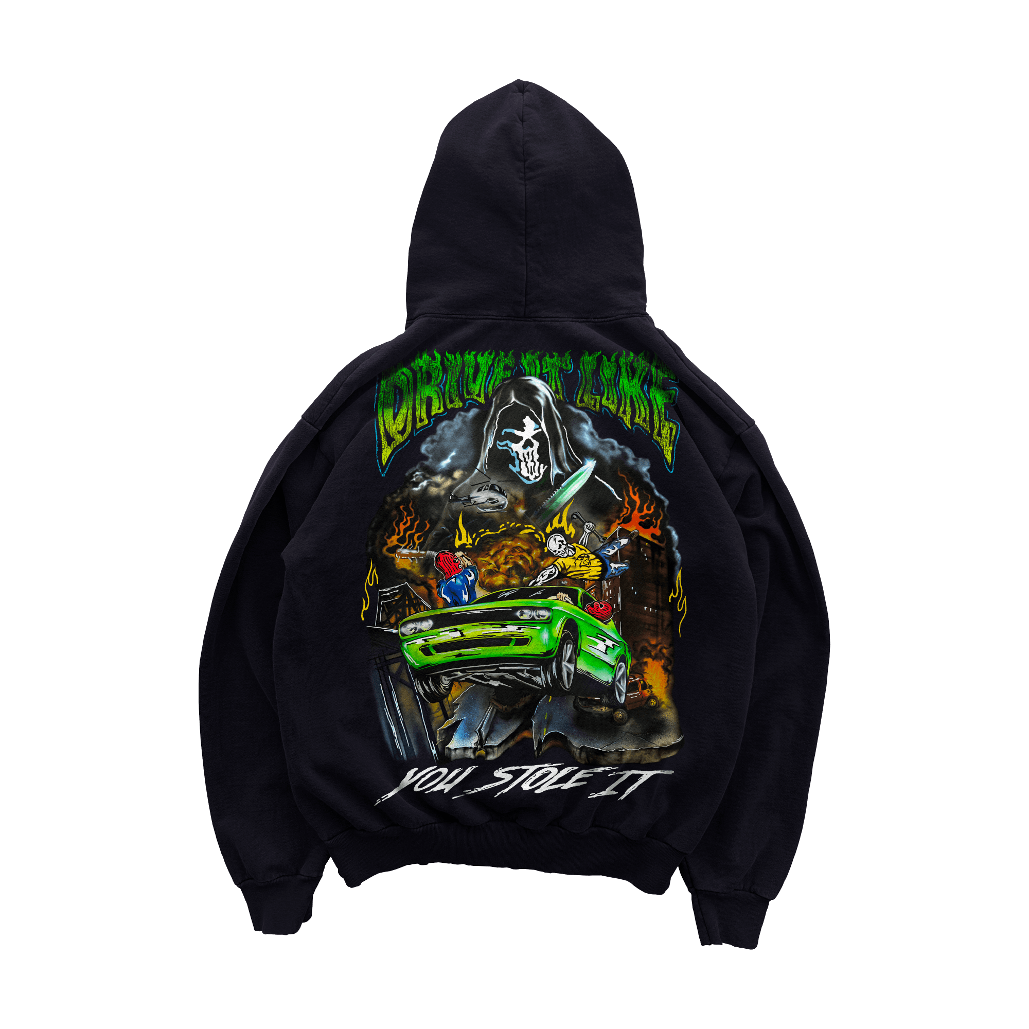 Warren Lotas Drive it Like You Stole it Hoodie Size US XXL / EU 58 / 5 - 1 Thumbnail