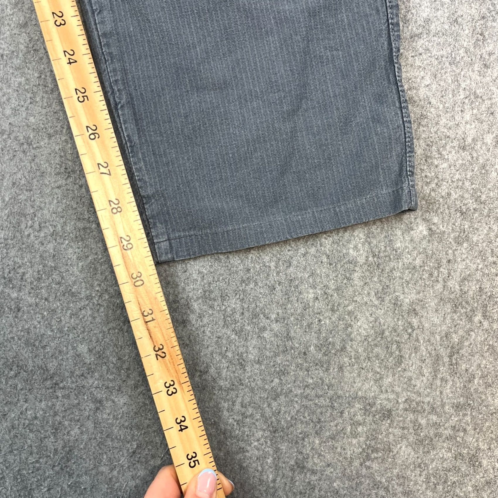 Stone Island VINTAGE Stone Island Jeans Straight 32 32 Charcoal Grey Osti 80s Mens Jeans 5-Pocket Den i Size US 32 / EU 48 - 4 Thumbnail