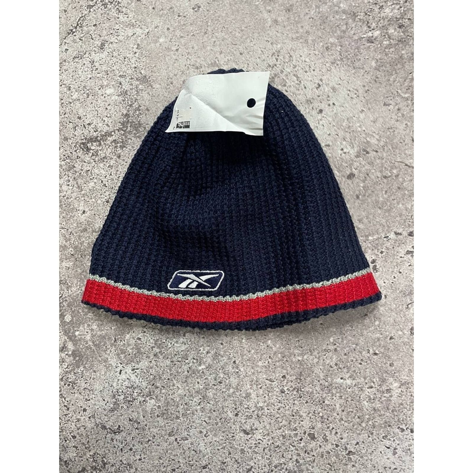 Reebok Vintage Reebok Super Bowl XL Red Blue Beanie Hat NFL Size ONE SIZE - 3 Thumbnail