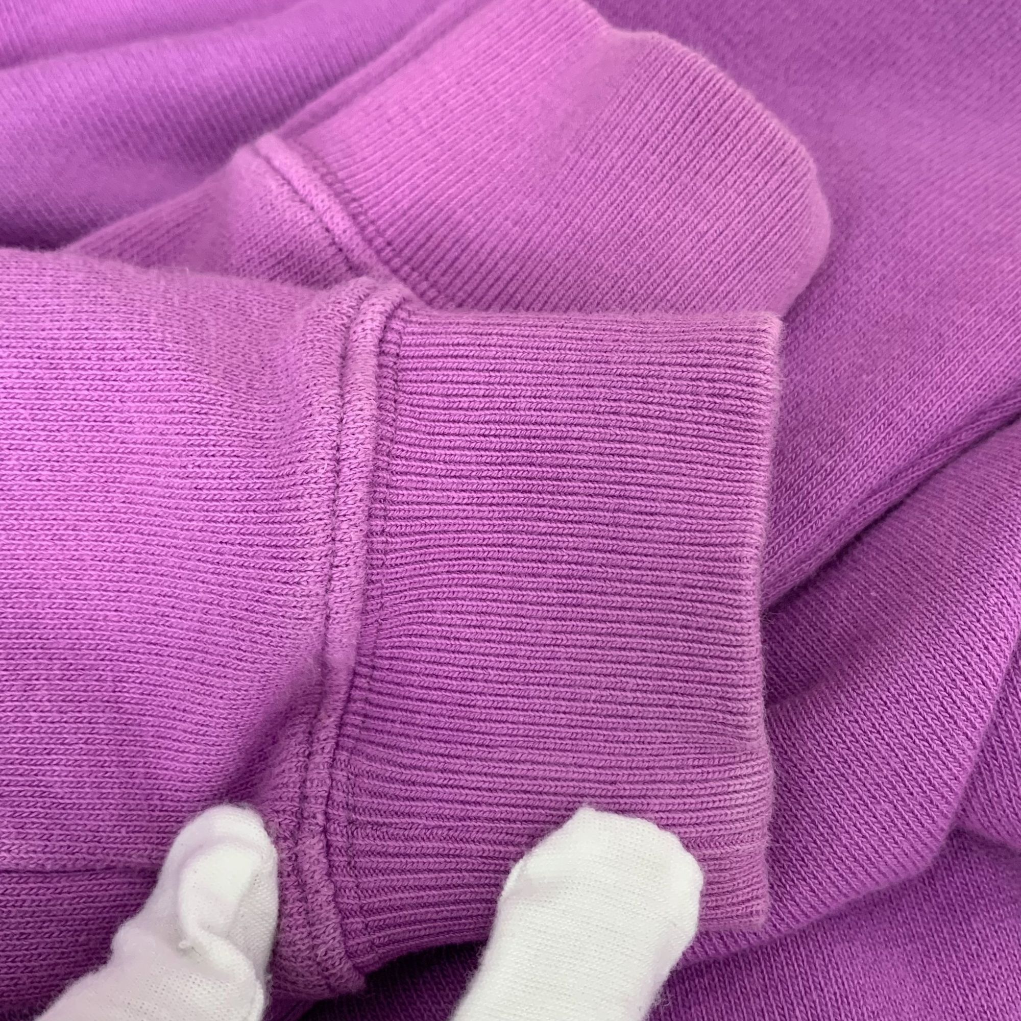 Balenciaga Balenciaga Paris Purple Cotton Hooded Sweatshirt L Size L / US 10 / IT 46 - 3 Thumbnail