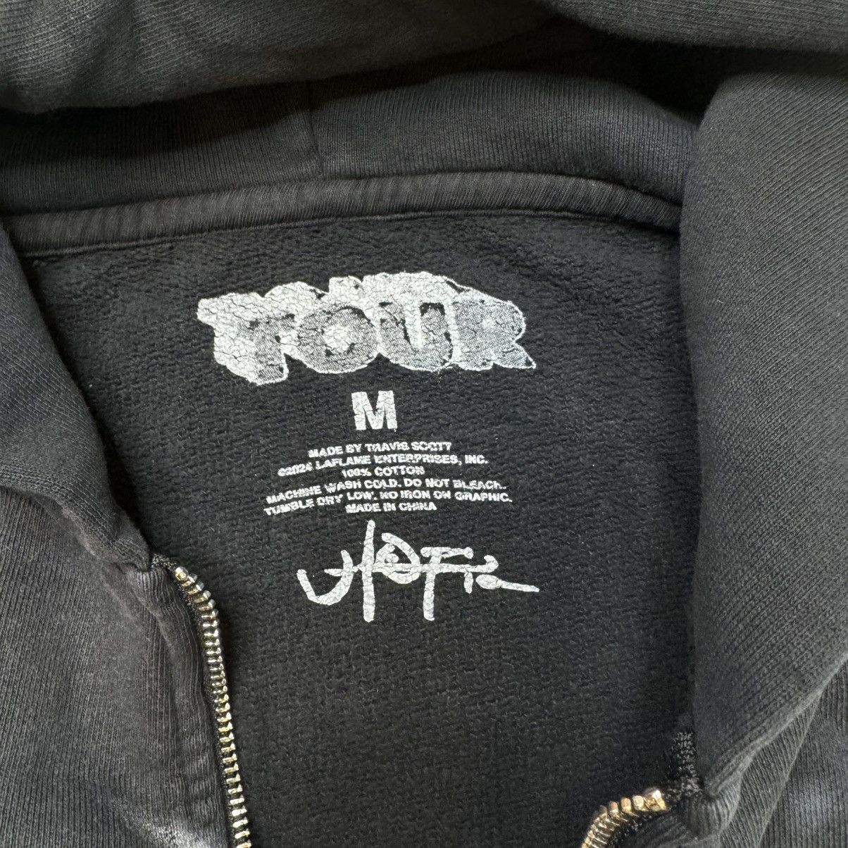 Travis Scott Travis Scott Met Life Zip-Up SIZE SMALL Size US S / EU 44-46 / 1 - 6 Thumbnail