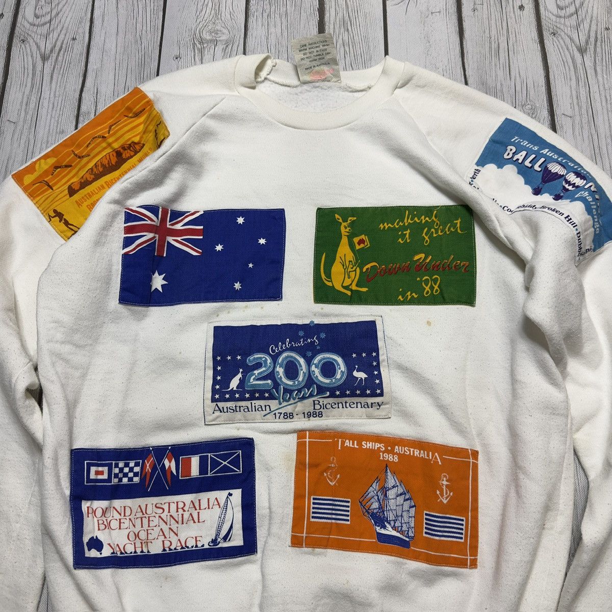 Vintage Vintage Australia Bicentenary sweatshirt Size US M / EU 48-50 / 2 - 3 Thumbnail