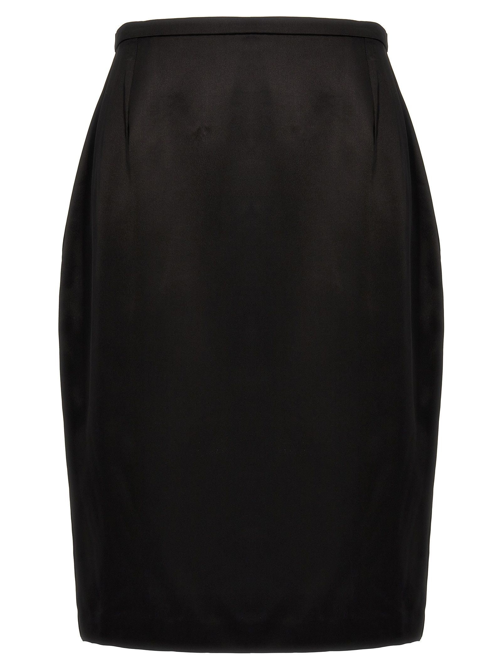 Saint Laurent Paris Satin Skirt Size 26" / US 2 / IT 38 - 1 Thumbnail