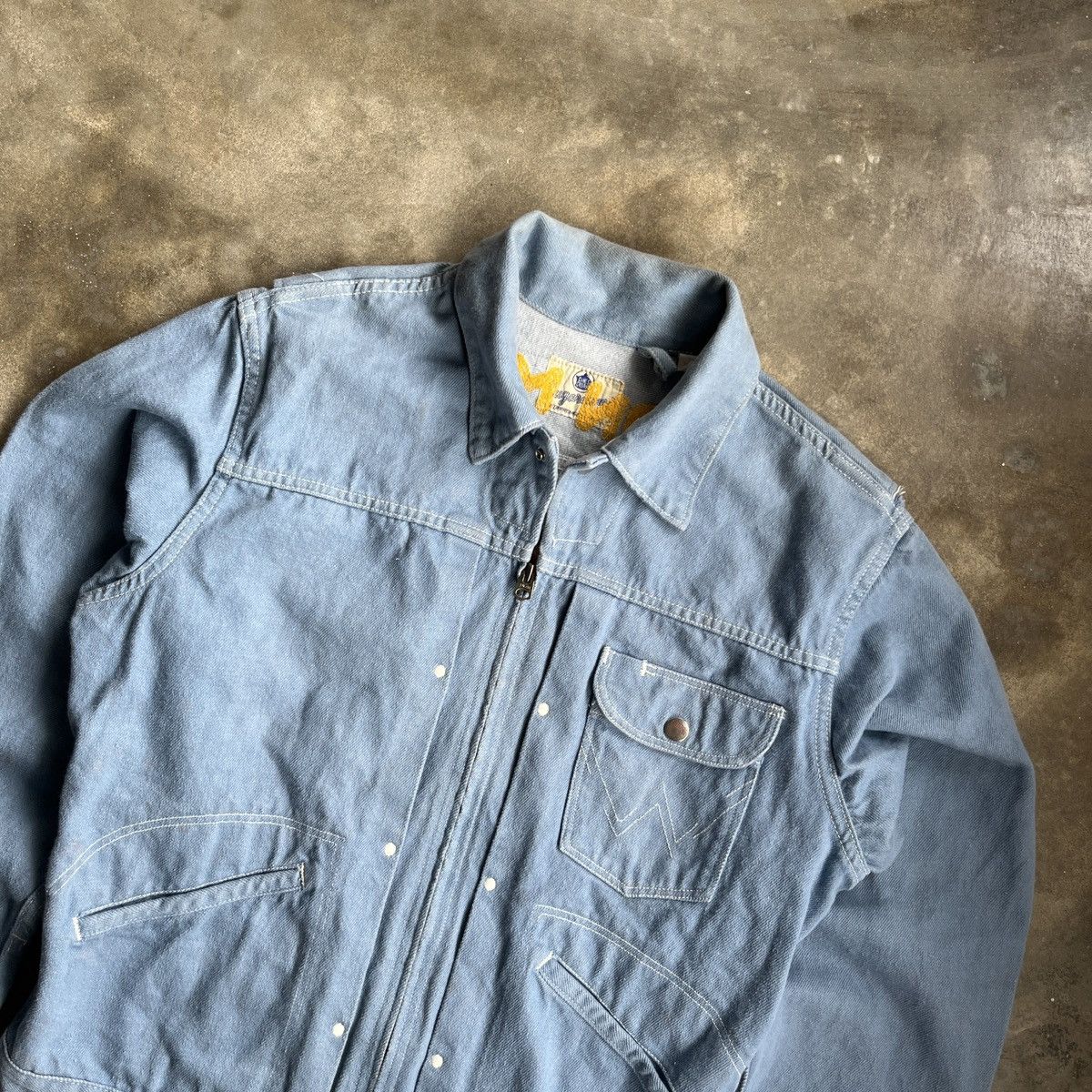 Sugar Cane Denim Jacket Vintage Sugar Cane’s Union Made Cloud Nine Size US M / EU 48-50 / 2 - 2 Thumbnail