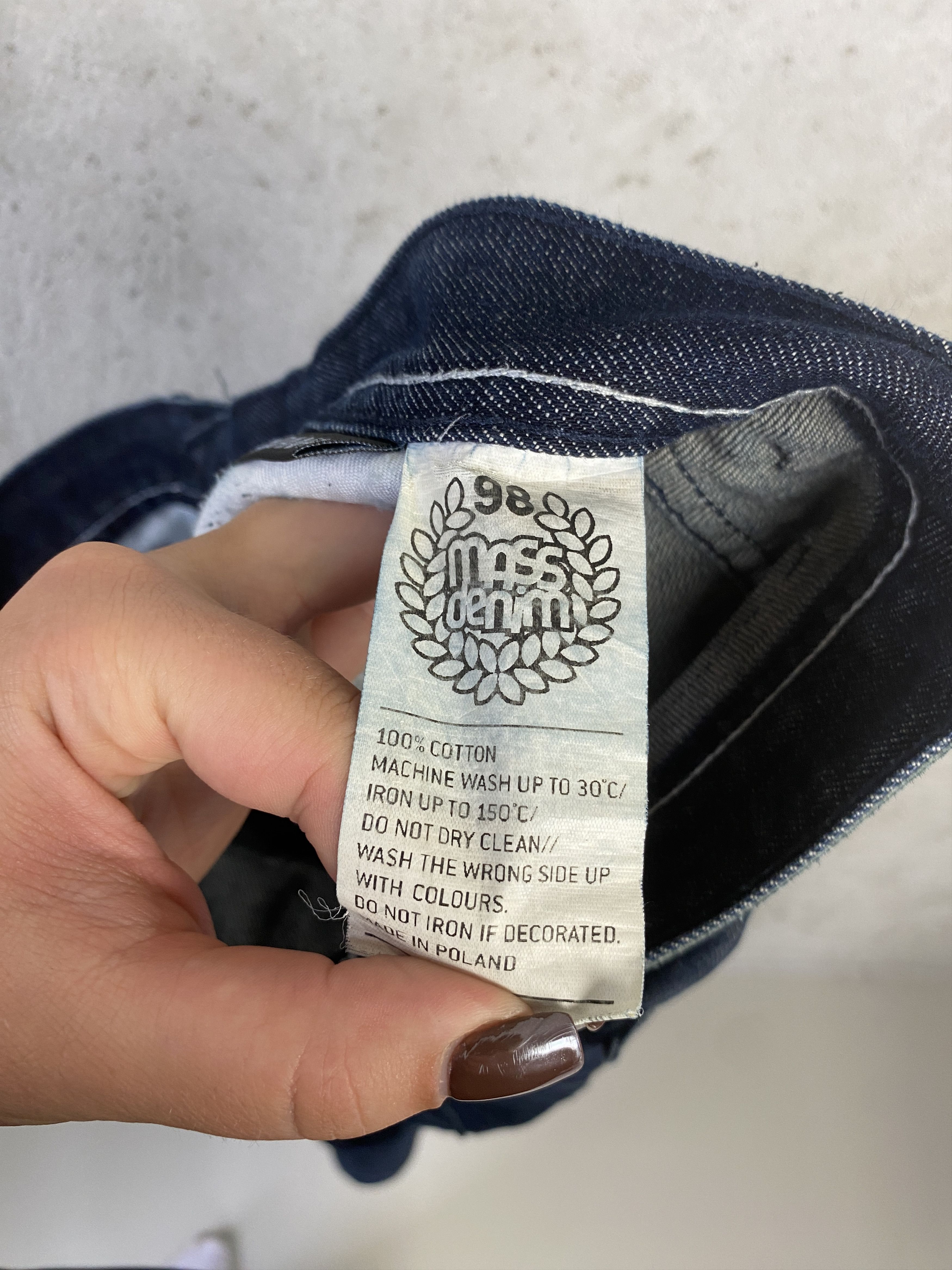 JNCO Mass Denim y2k 00s embroidered denim jeans pants Size US 30 / EU 46 - 8 Thumbnail