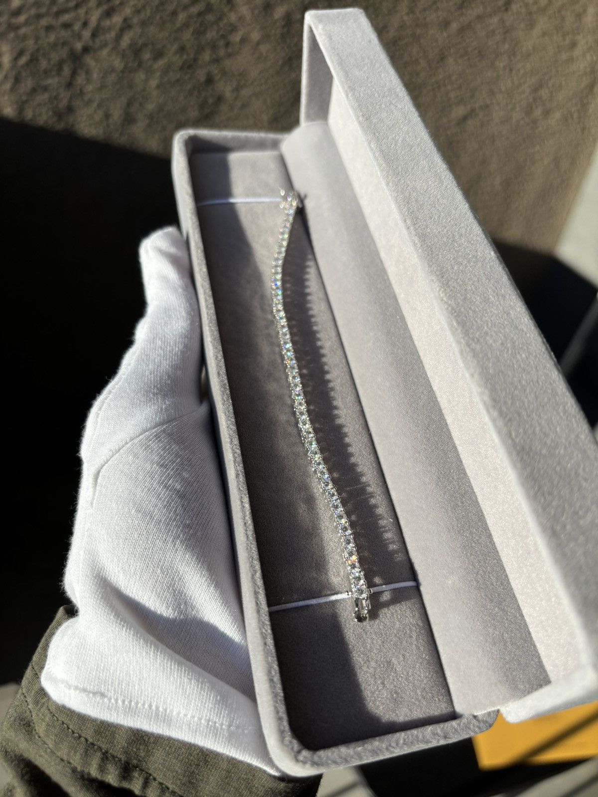 Other Moissanite tennis bracelet Size ONE SIZE - 2 Thumbnail