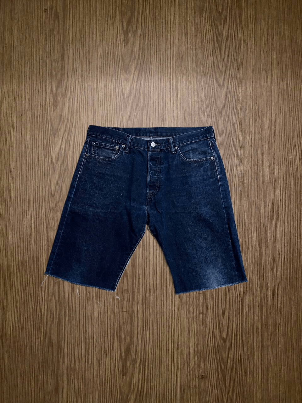 Levi's Vintage 90s Levi's 550 Faded Baggy Denim Jean Shorts Size US 34 / EU 50 - 1 Thumbnail
