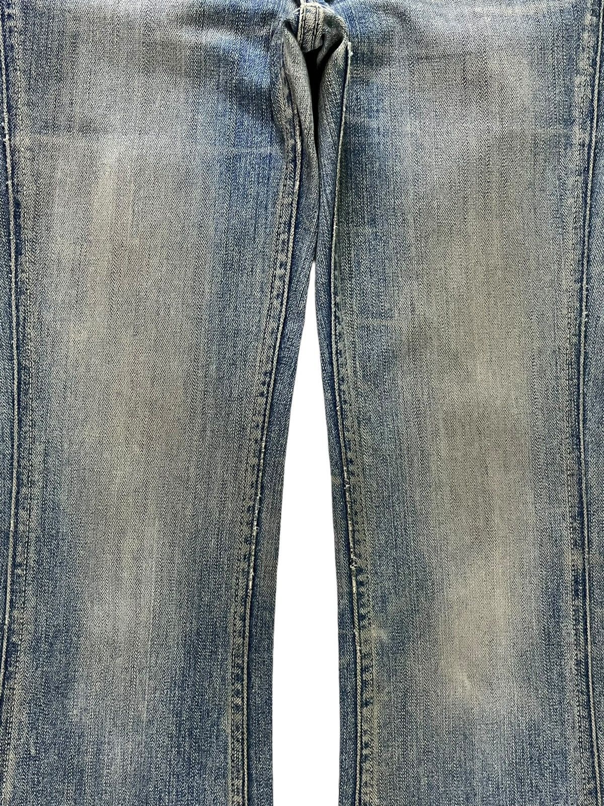 Japanese Brand SALES🔥Vintage Japanese Rusty Mud Wash Distress Flare Jeans Size 29" - 5 Thumbnail